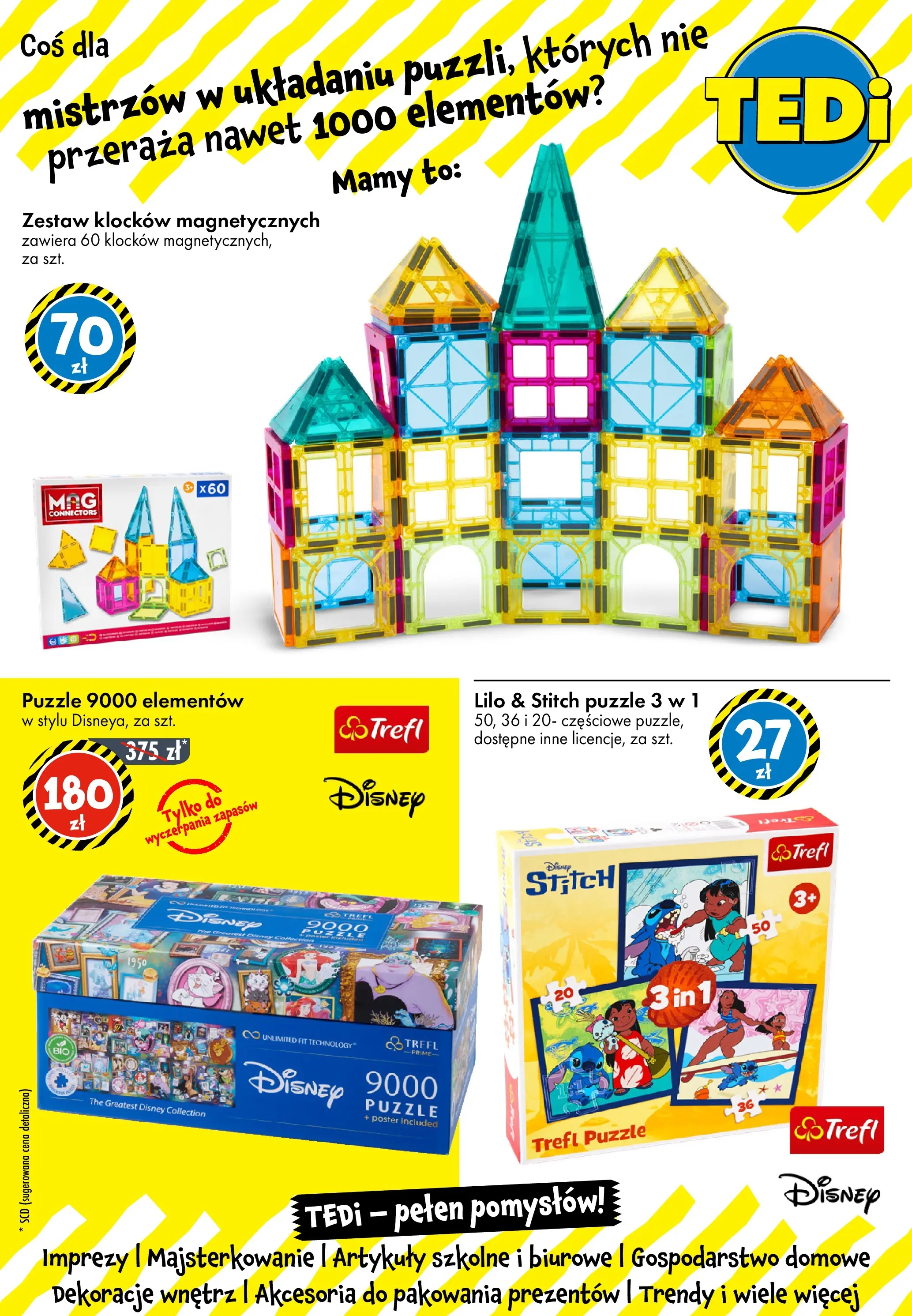 TEDi gazetka od 12.12.2025 | Boże Narodzenie 🎄🎁 | Strona: 19 | Produkty: Artykuły szkolne