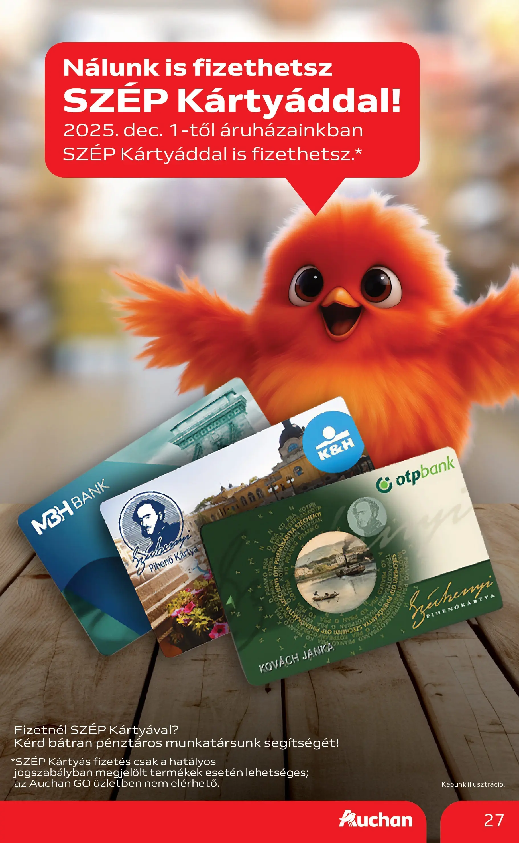Auchan Akciós újság Miskolc - 2025.12.11. -tól/töl > akció, lapozható szórólap 🛍️ | Oldal: 27