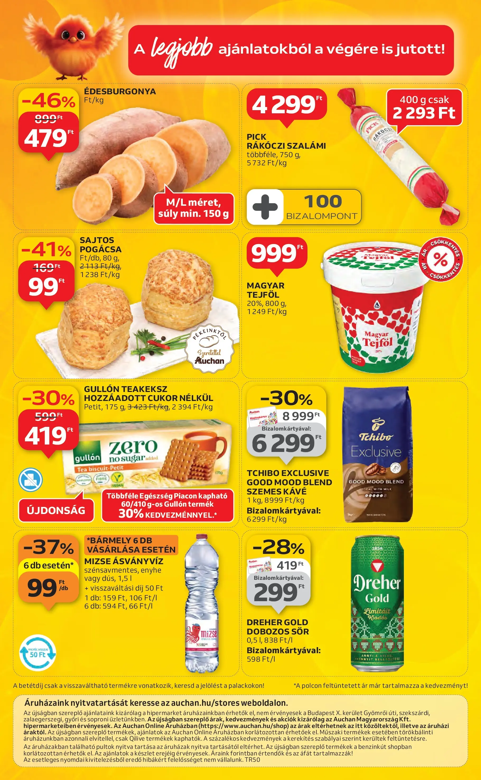 Auchan Akciós újság Miskolc - 2025.12.11. -tól/töl > akció, lapozható szórólap 🛍️ | Oldal: 76 | Termékek: Kávé, Ásványvíz, Sör, Vegán