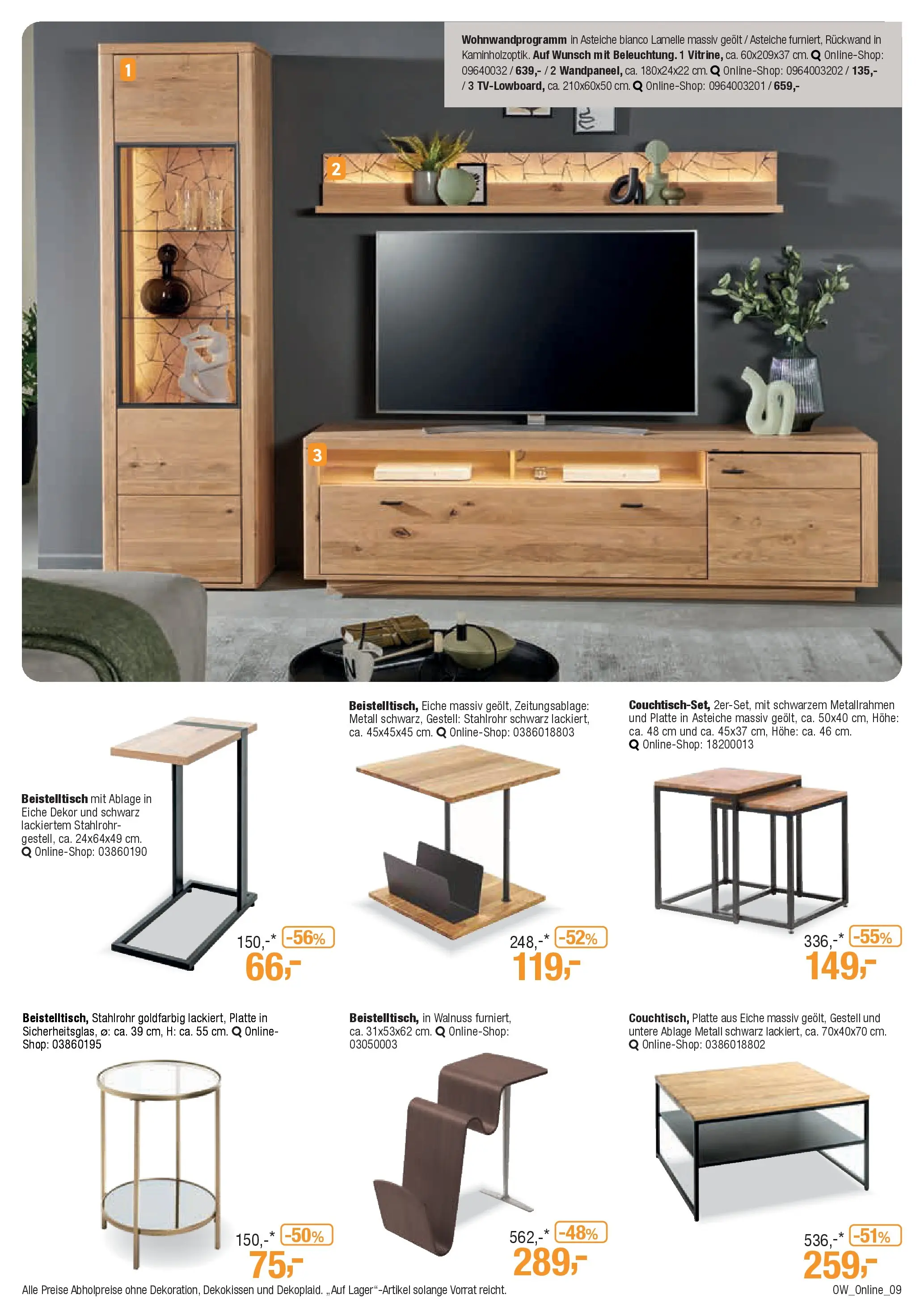 Entdecke - Aktuelle Angebote (ab 08.12.2025) zum Blättern | Seite: 9 | Produkte: Beistelltisch