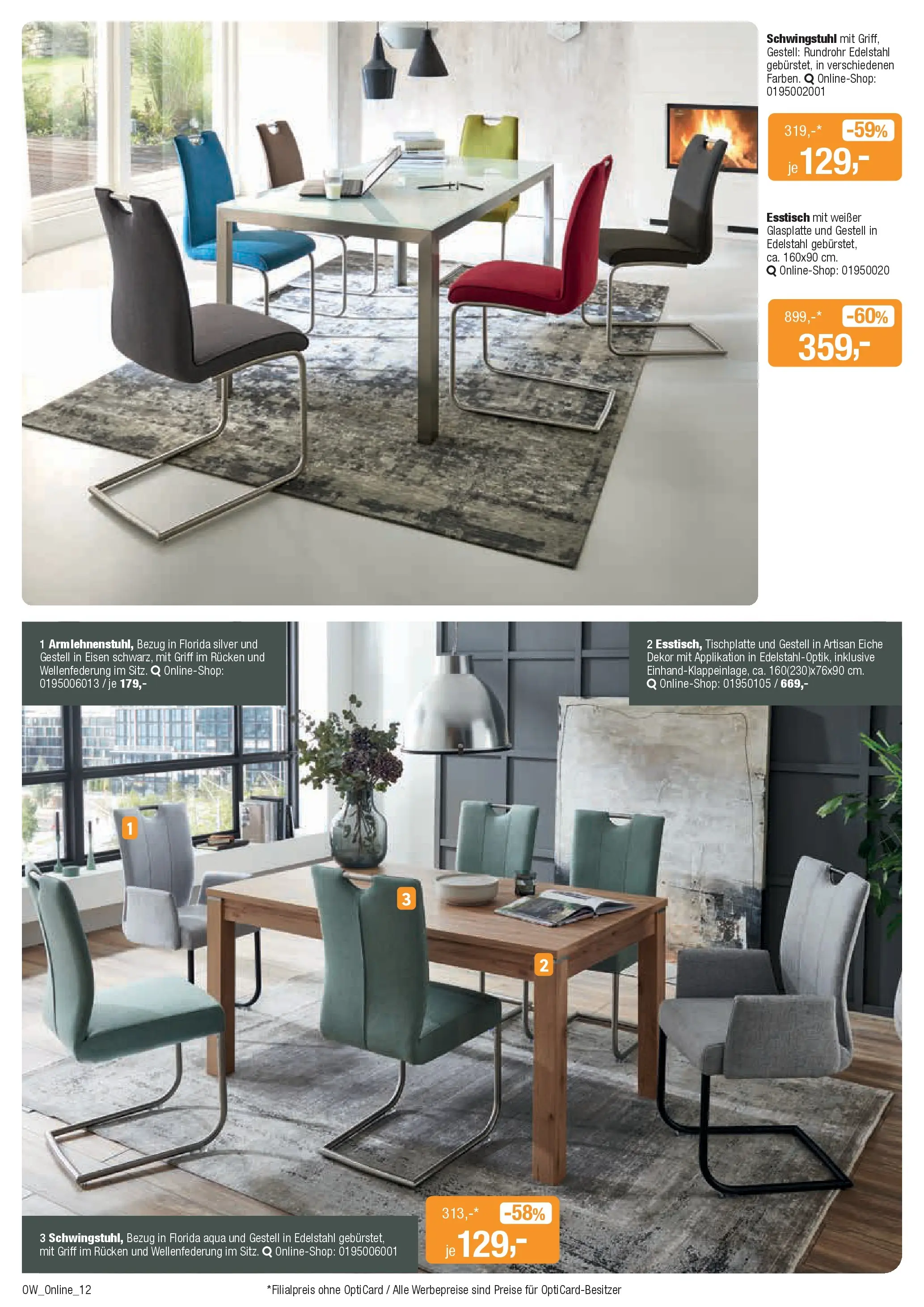 Entdecke - Aktuelle Angebote (ab 08.12.2025) zum Blättern | Seite: 12 | Produkte: Esstisch