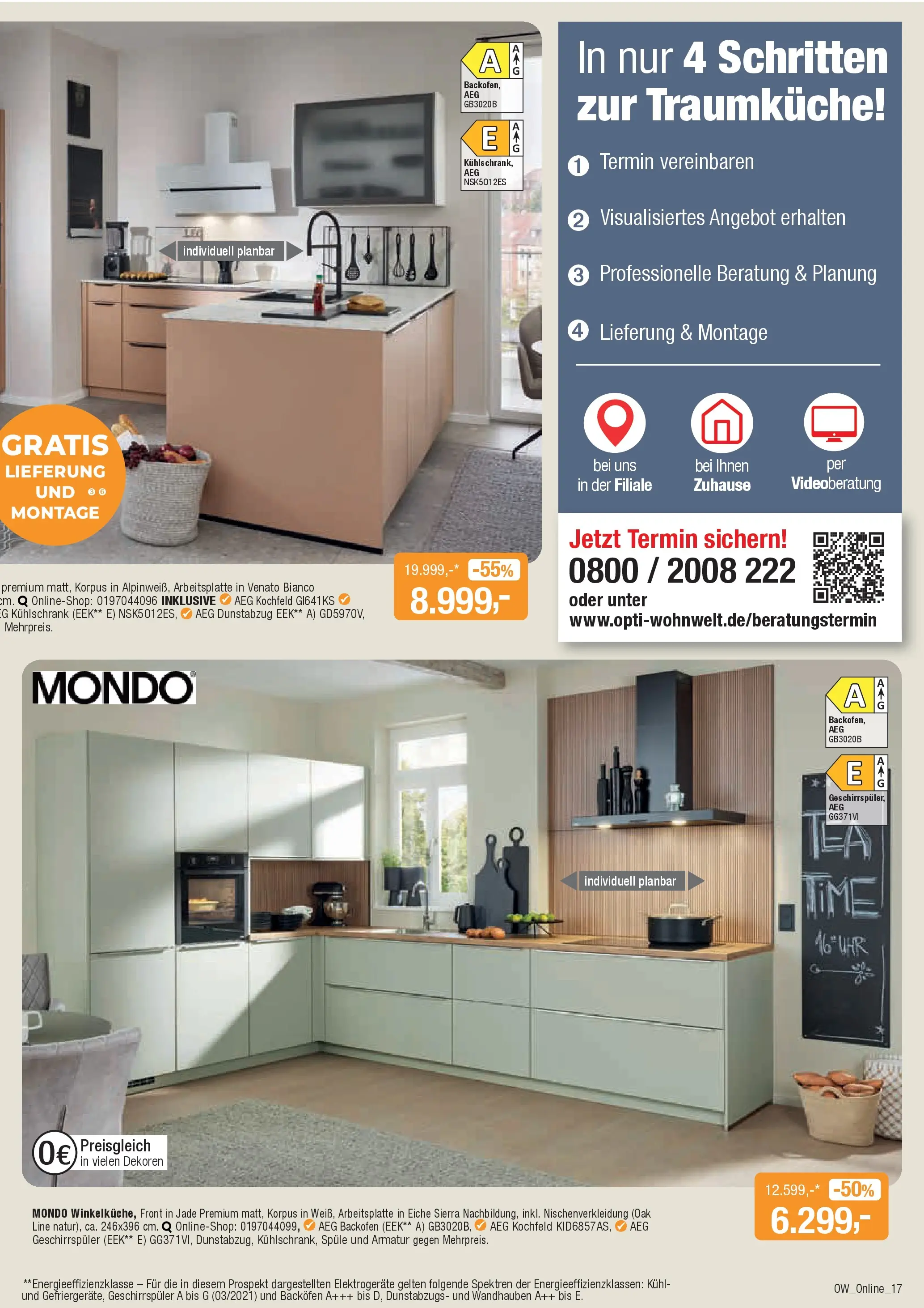 Entdecke - Aktuelle Angebote (ab 08.12.2025) zum Blättern | Seite: 17 | Produkte: Geschirrspüler, Kühlschrank, Kochfeld, Backofen