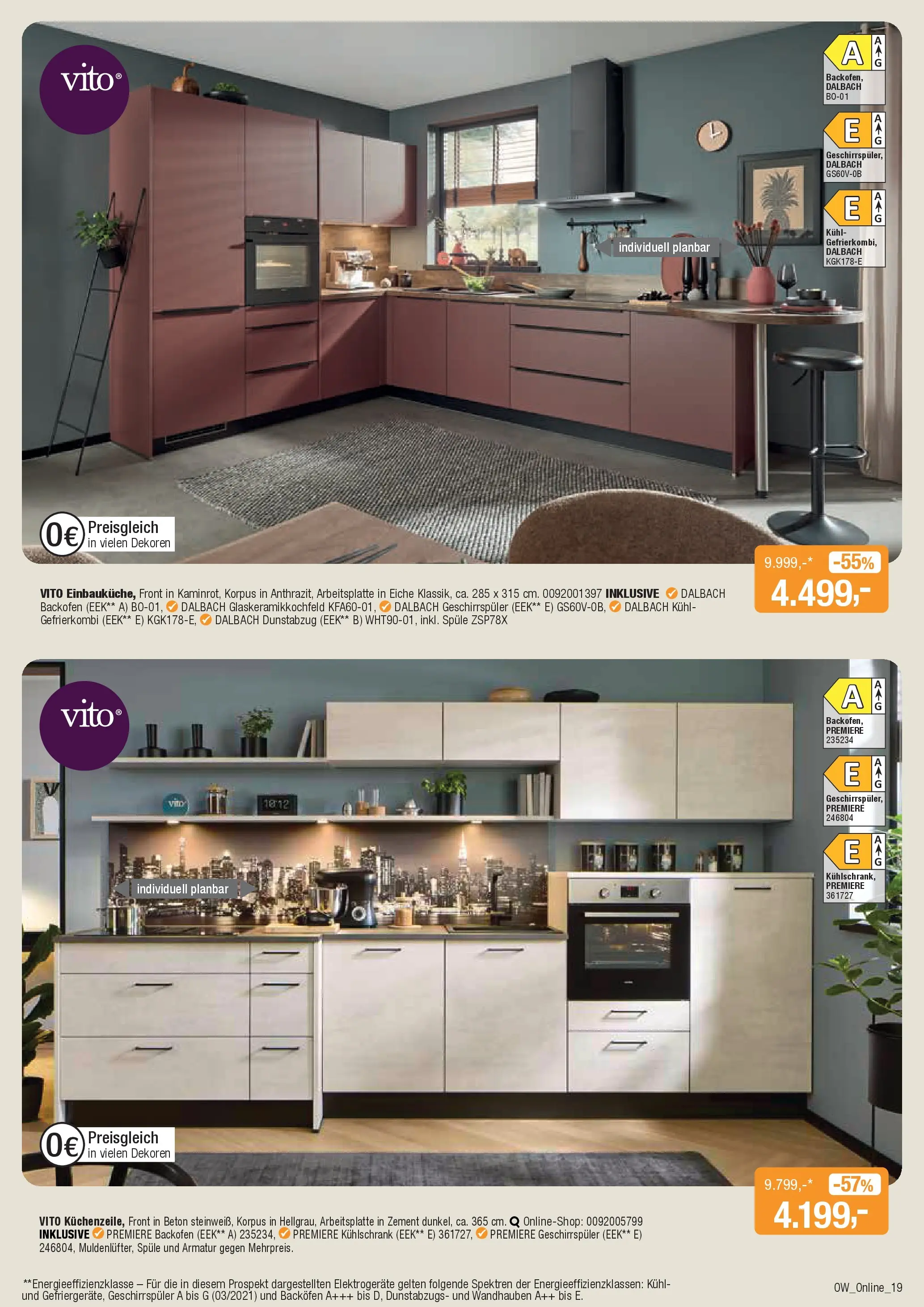 Entdecke - Aktuelle Angebote (ab 08.12.2025) zum Blättern | Seite: 19 | Produkte: Geschirrspüler, Armatur, Backofen, Dunstabzug
