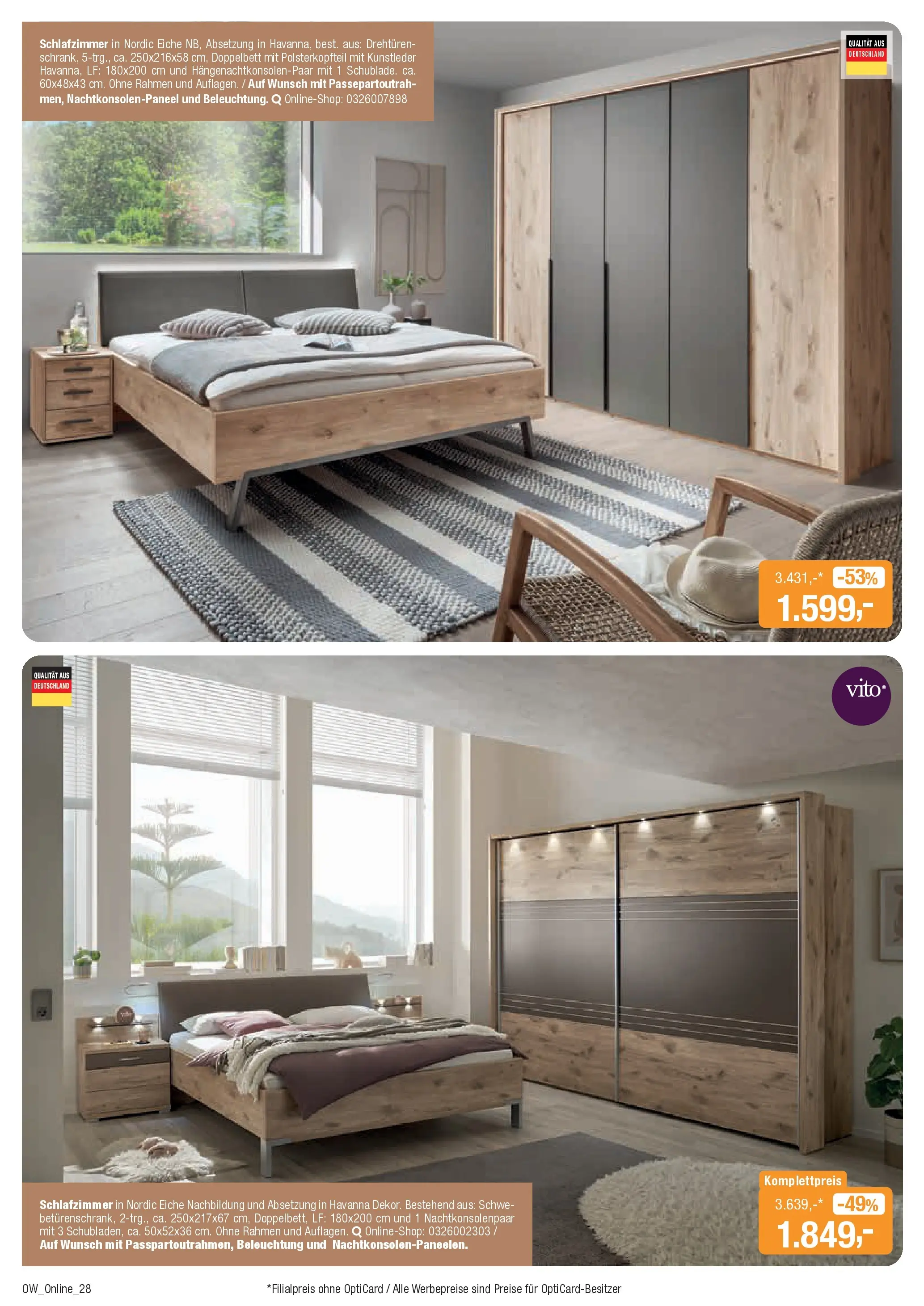 Entdecke - Aktuelle Angebote (ab 08.12.2025) zum Blättern | Seite: 28 | Produkte: Doppelbett