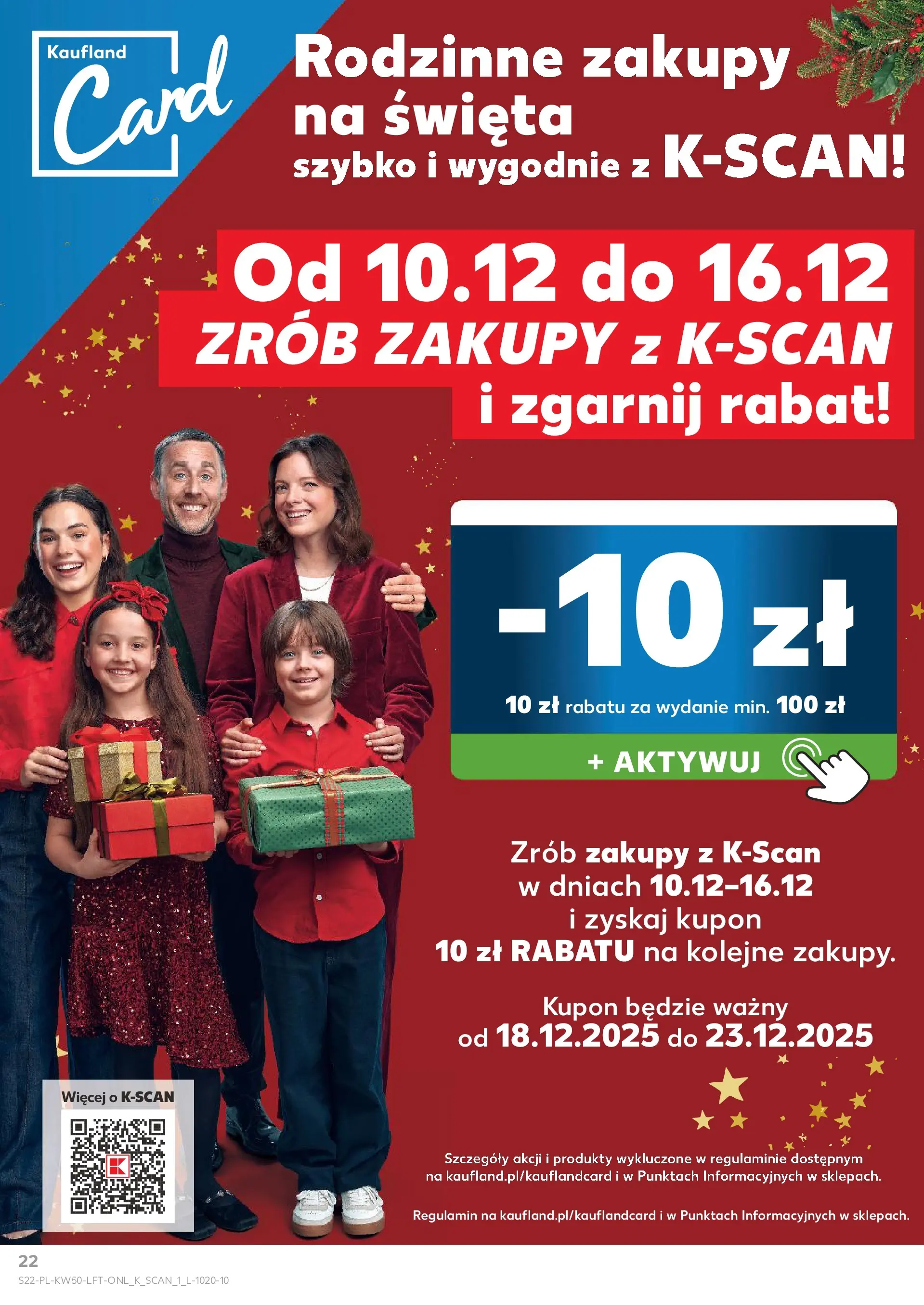 Kaufland gazetka od 10.12.2025 | Boże Narodzenie 🎄🎁 | Strona: 22