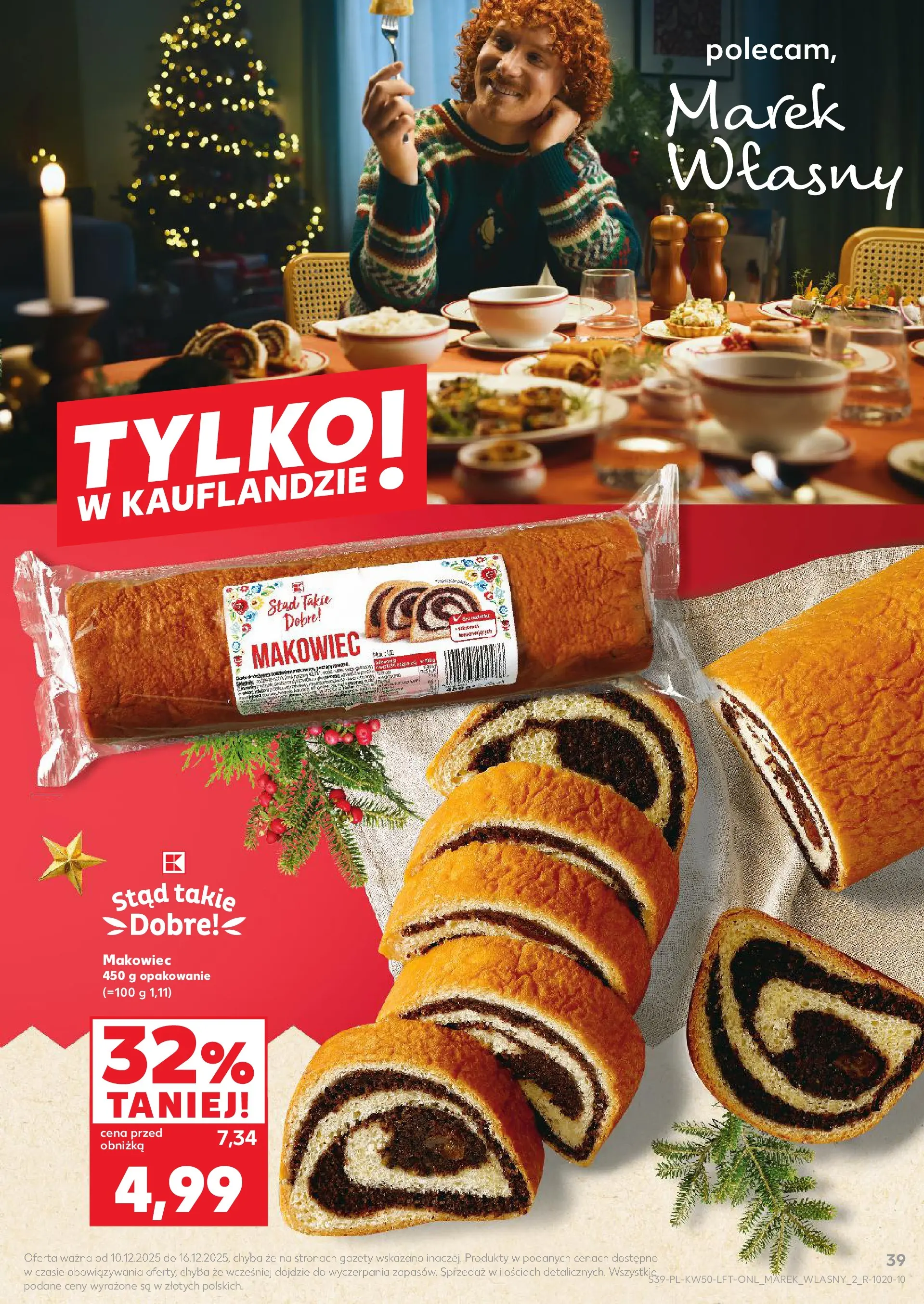 Kaufland gazetka od 10.12.2025 | Boże Narodzenie 🎄🎁 | Strona: 39