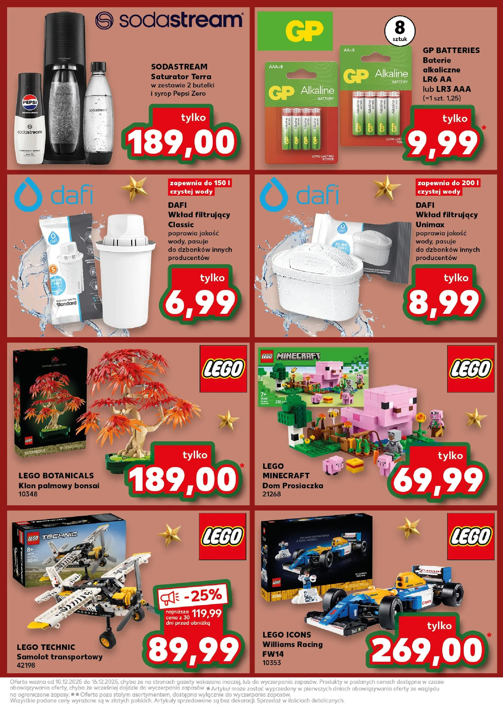 Kaufland gazetka od 10.12.2025 | Boże Narodzenie 🎄🎁 | Strona: 65 | Produkty: Syrop, Baterie, Pepsi, Klon palmowy