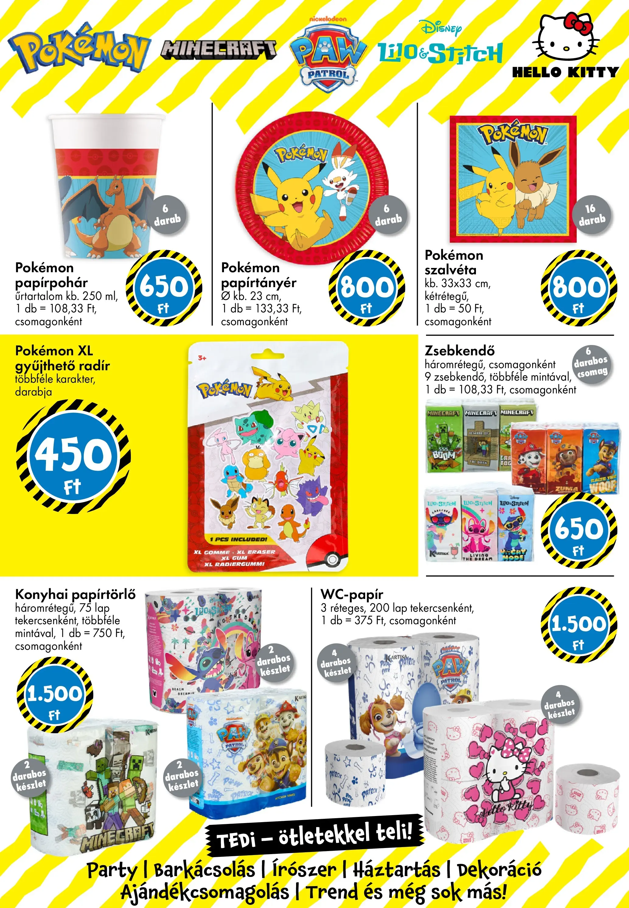 TEDi Akciós újság - 2025.12.12. -tól/töl > akció, lapozható szórólap 🛍️ | Oldal: 18 | Termékek: Papírtörlő, Dekoráció