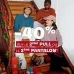 Jules -40% sur le 2&egrave;me pull ou sur le 2&egrave;me pantalon - au 31.12.2025