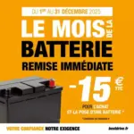 Bestdrive LE MOIS DE LA BATTERIE | 15&euro; DE REMISE IMMEDIATE - au 31.12.2025