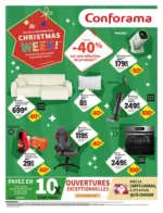Conforama Un Noël HoHoHo en promos ! C'est l'heure des cadeaux - au 25.12.2025