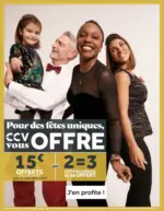 CCV Pour des F&ecirc;tes uniques - au 31.12.2025