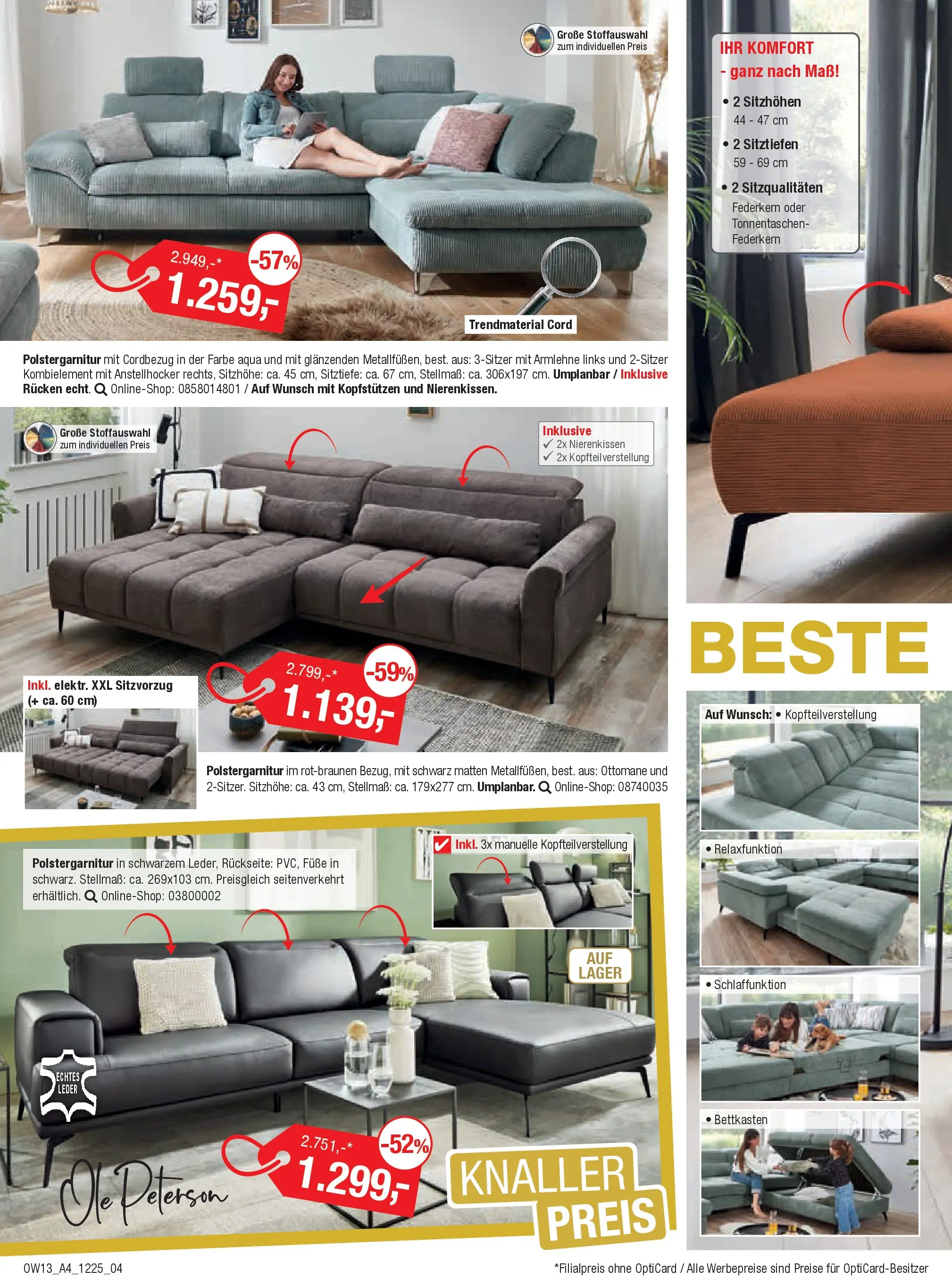 Entdecke - Möbel und Küchen Spartage (ab 18.12.2025) zum Blättern | Seite: 4