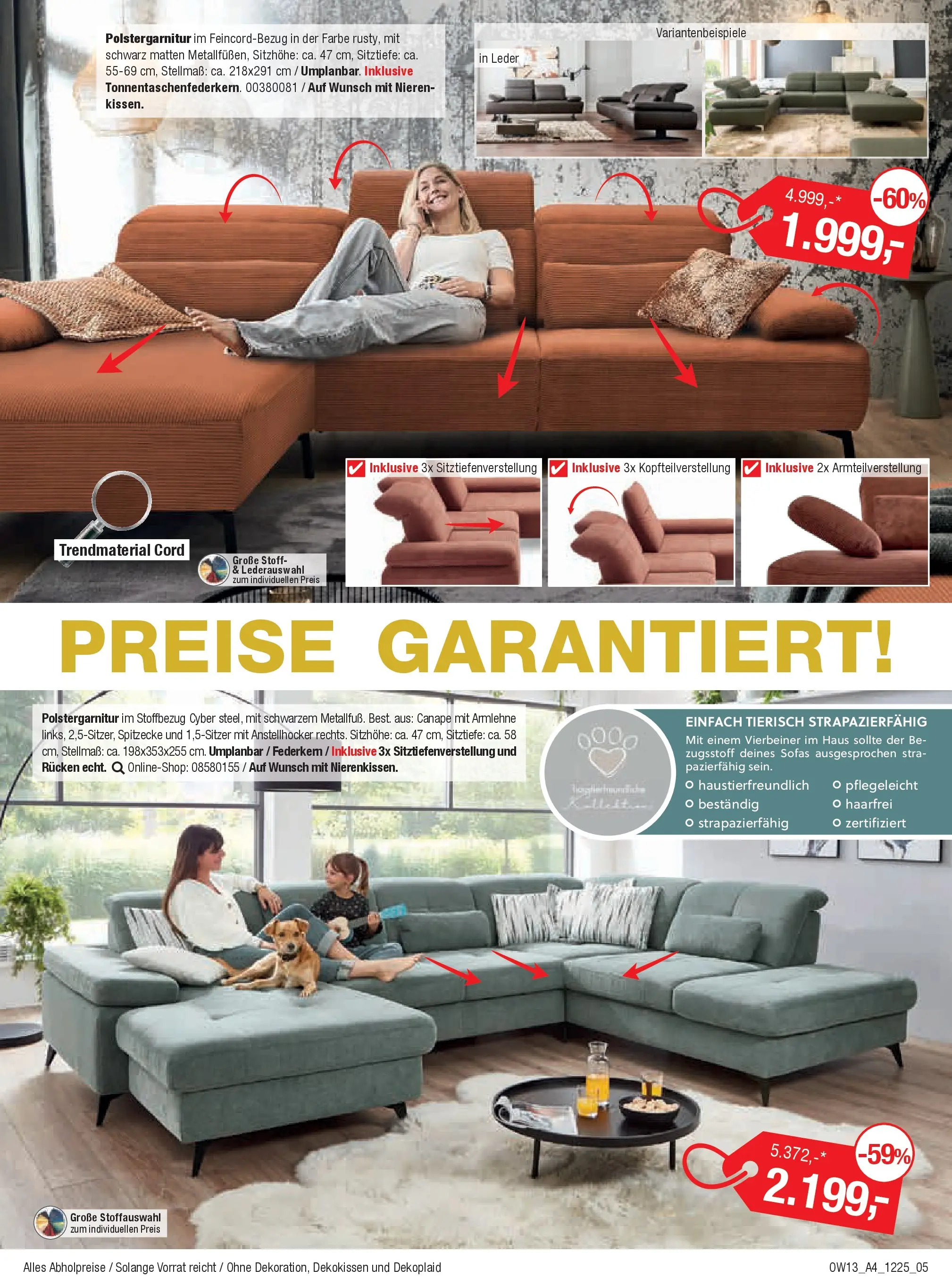 Entdecke - Möbel und Küchen Spartage (ab 18.12.2025) zum Blättern | Seite: 5