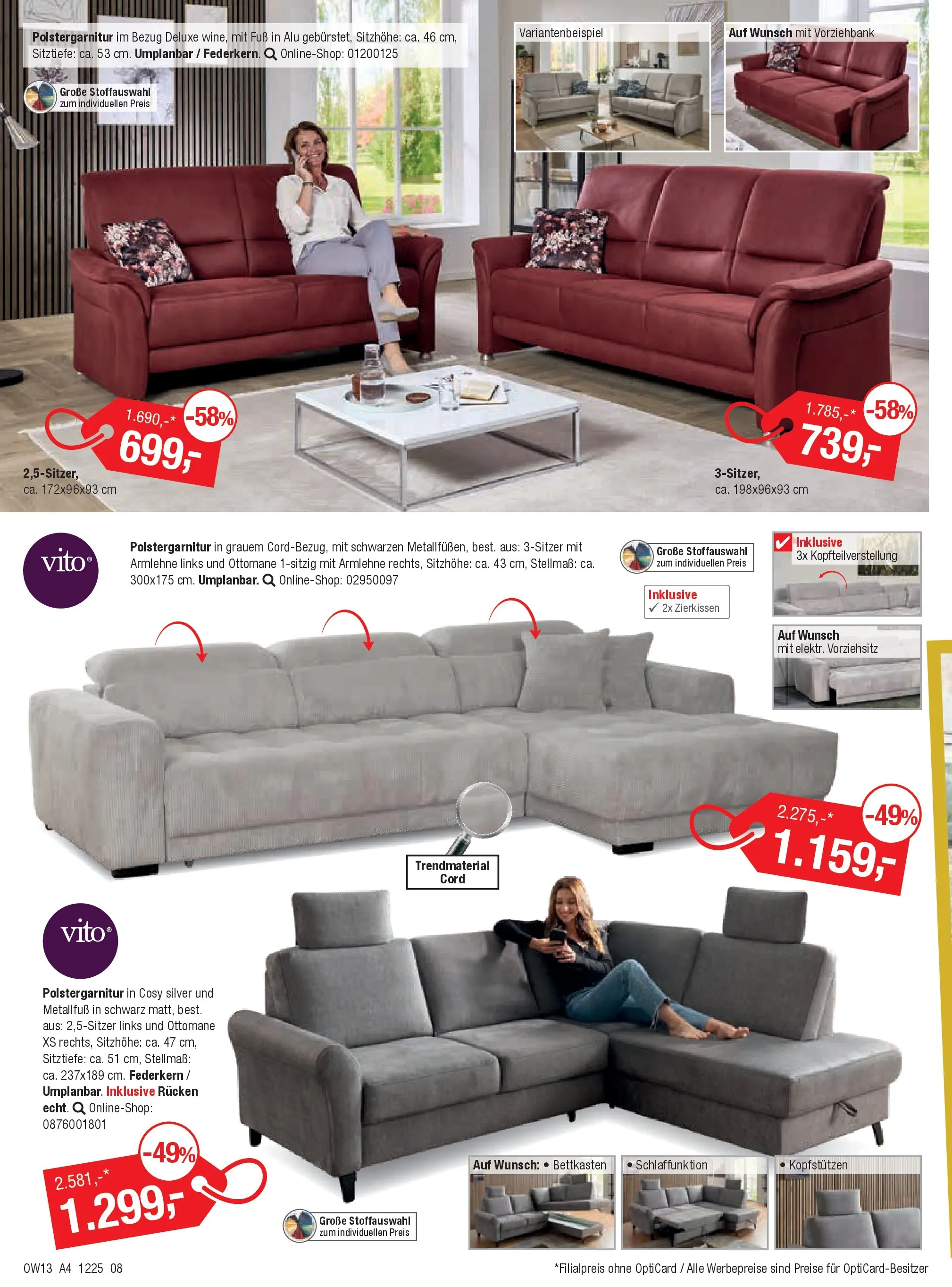 Entdecke - Möbel und Küchen Spartage (ab 18.12.2025) zum Blättern | Seite: 8