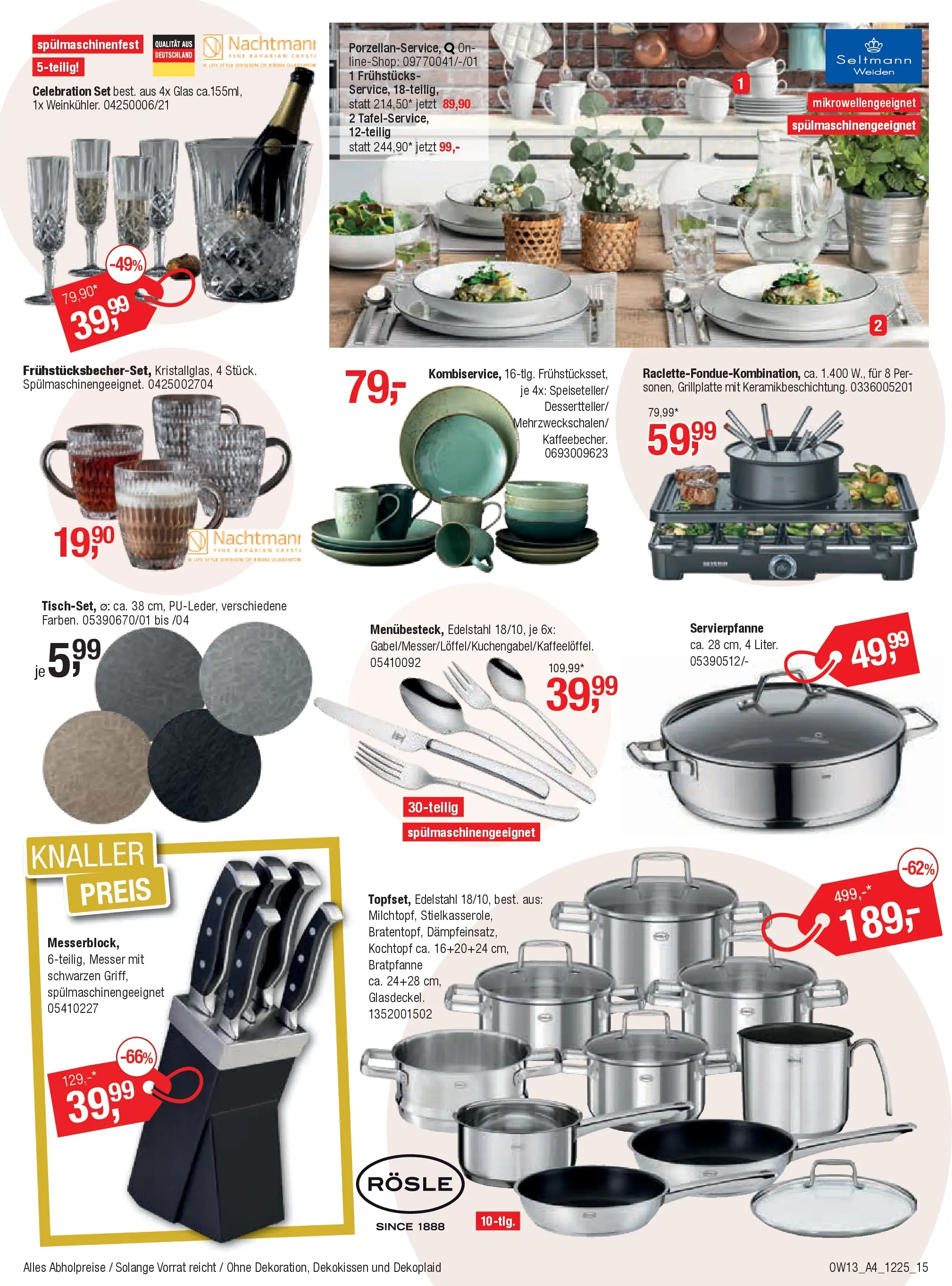 Entdecke - Möbel und Küchen Spartage (ab 18.12.2025) zum Blättern | Seite: 15