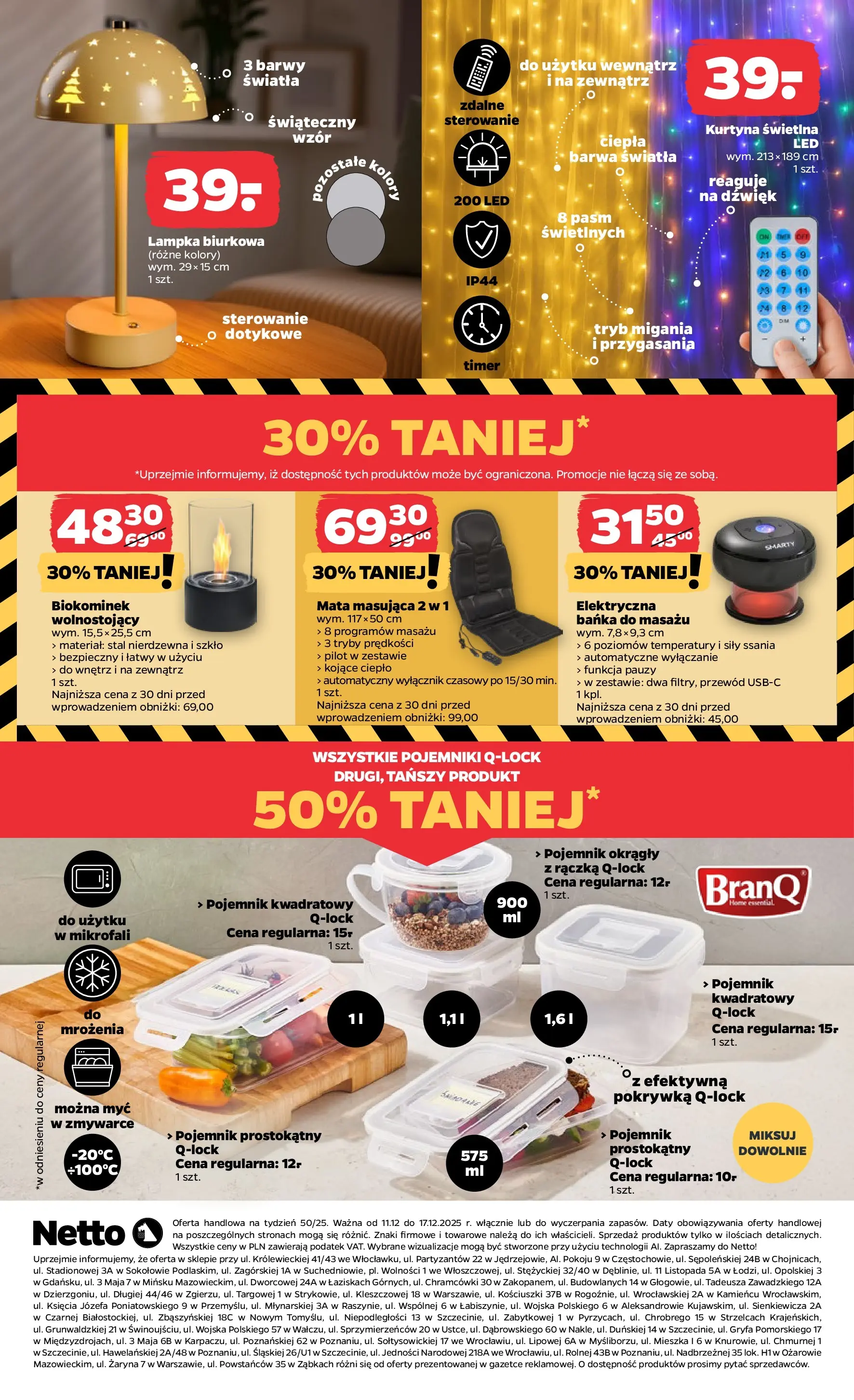 Netto - NETTO T50B Non Food ważne do 17.12 od 10.12.2025 - Aktualne promocje | Strona: 8 | Produkty: Lampka biurkowa
