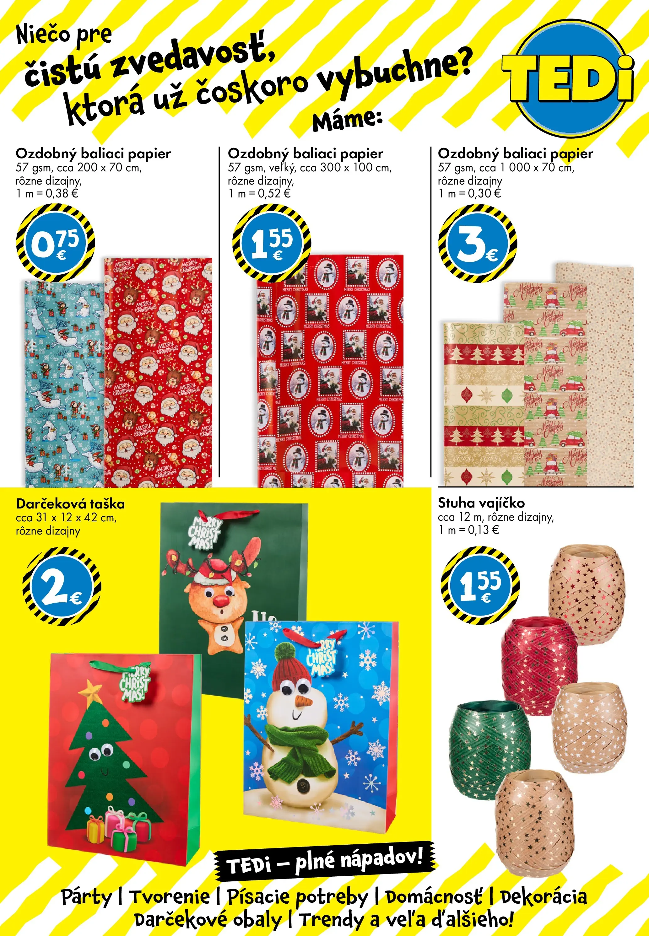 TEDi leták od 12.12.2025 → Aktuálna ponuka online | Strana: 8 | Produkty: Taška