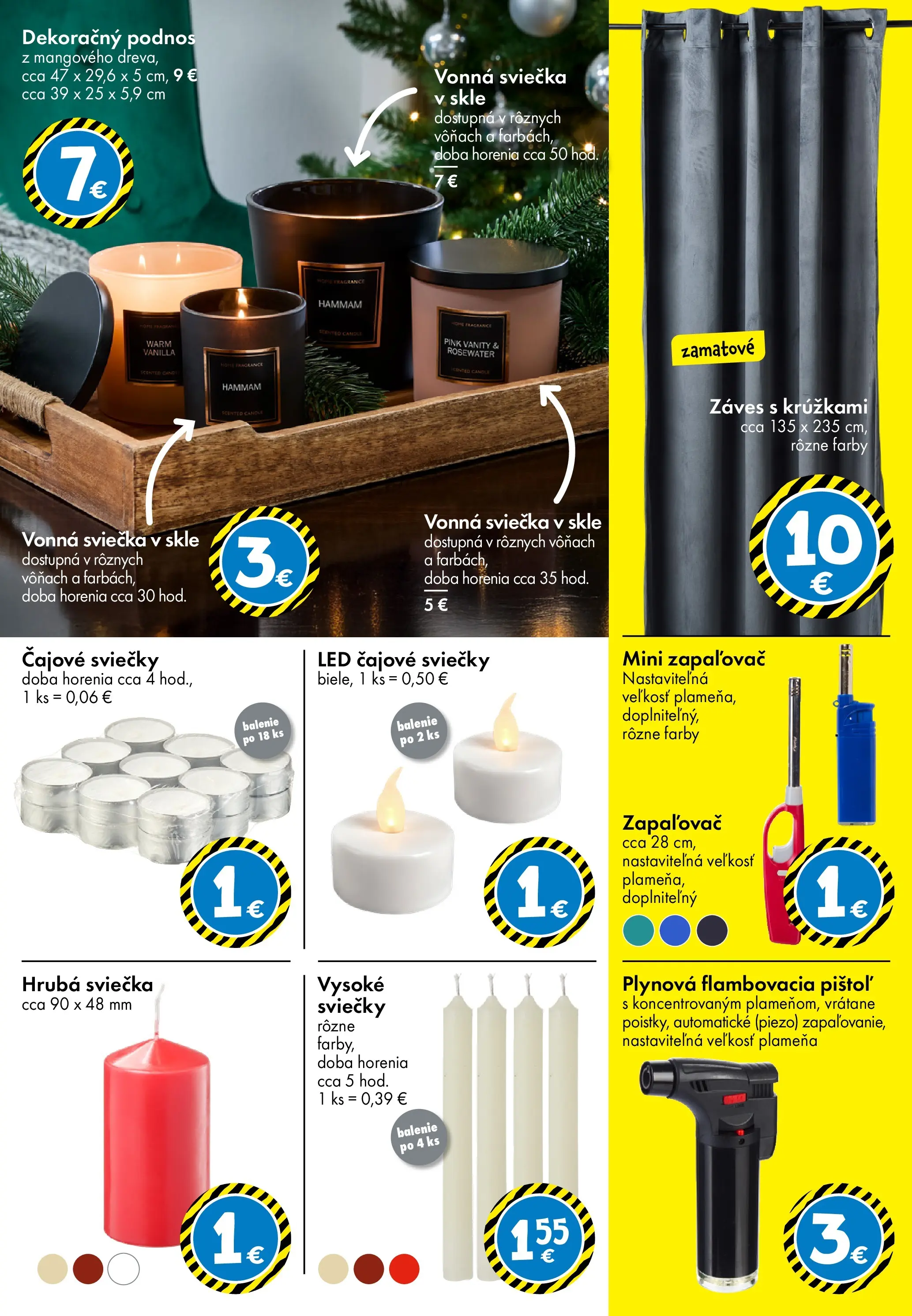 TEDi leták od 12.12.2025 → Aktuálna ponuka online | Strana: 11 | Produkty: Led, Sviečky