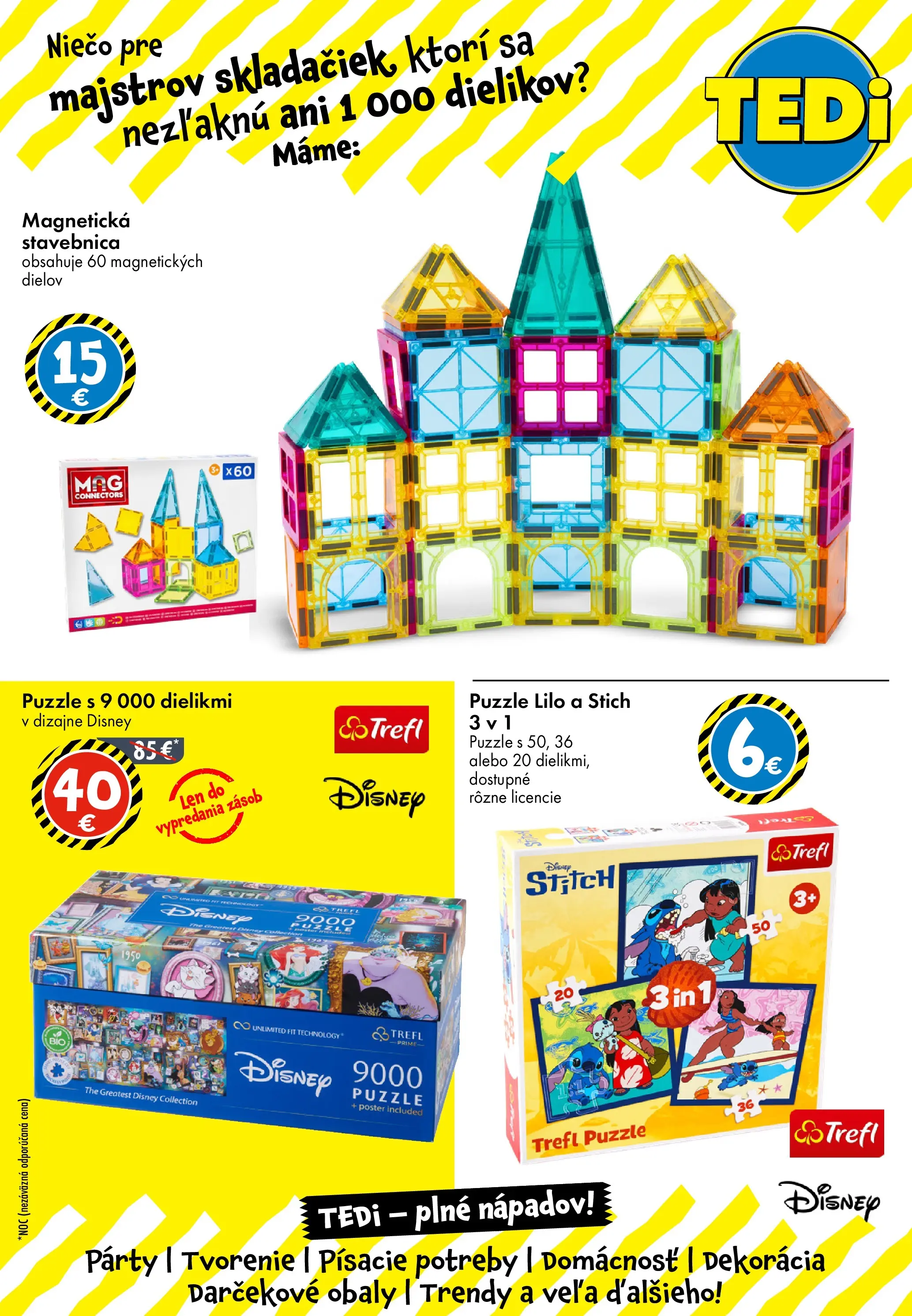 TEDi leták od 12.12.2025 → Aktuálna ponuka online | Strana: 19 | Produkty: Puzzle