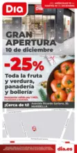Gran apertura Dia del 10/12 al 16/12