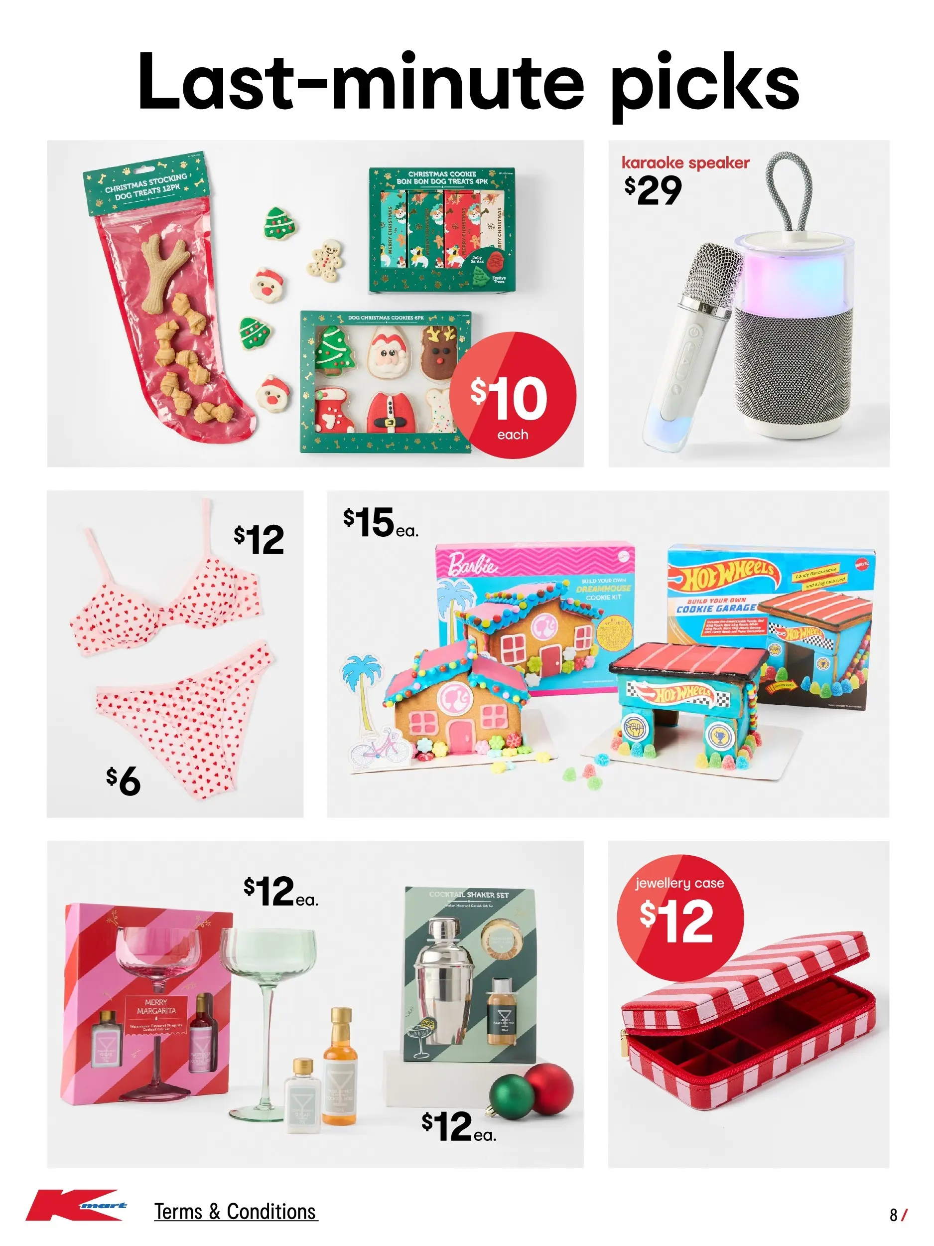﻿﻿Kmart catalogue valid from 10/12/2025 > Online Australia | Page: 8 | Products: Jewellery, Case, Speaker