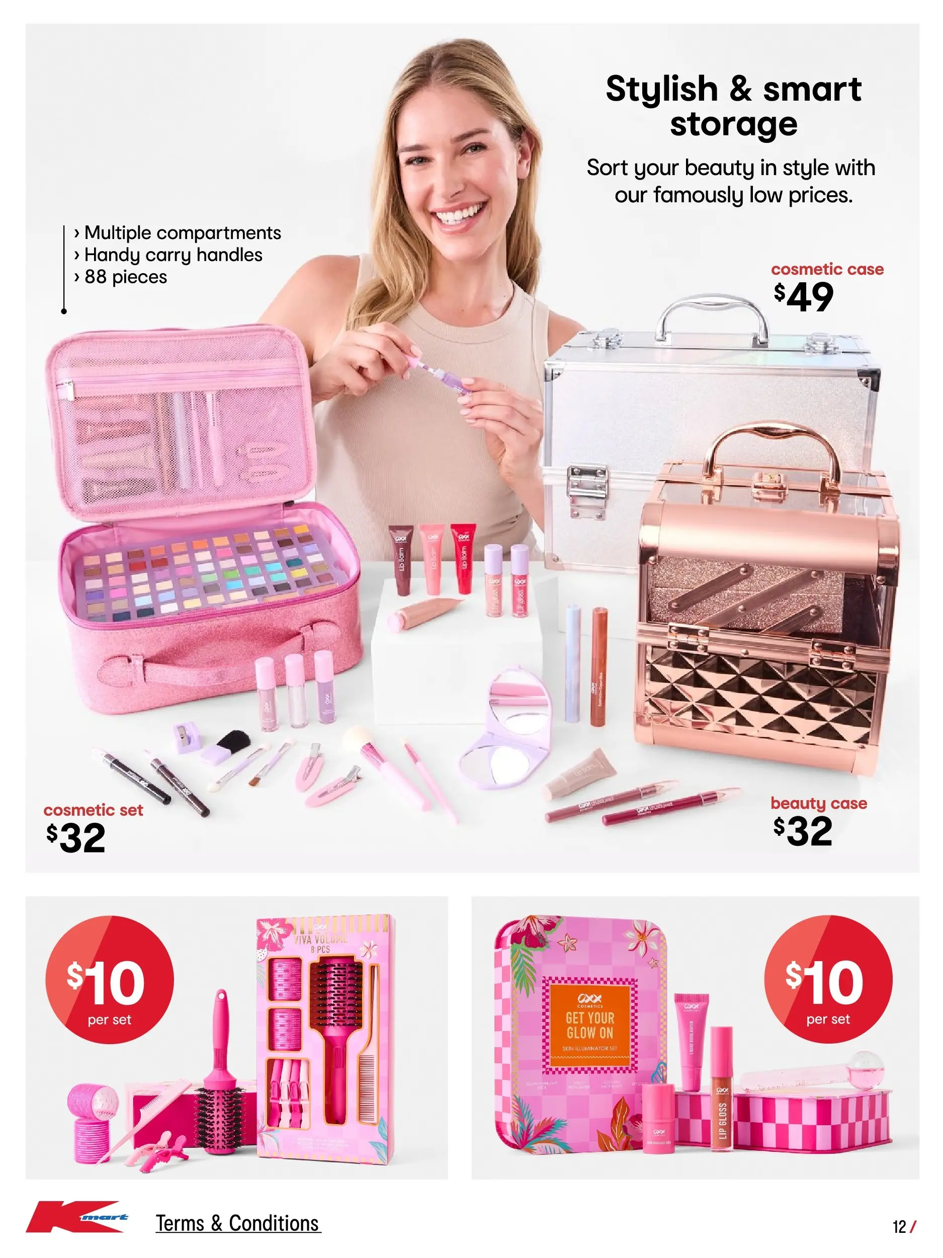﻿﻿Kmart catalogue valid from 10/12/2025 > Online Australia | Page: 12 | Products: Lip gloss, Case