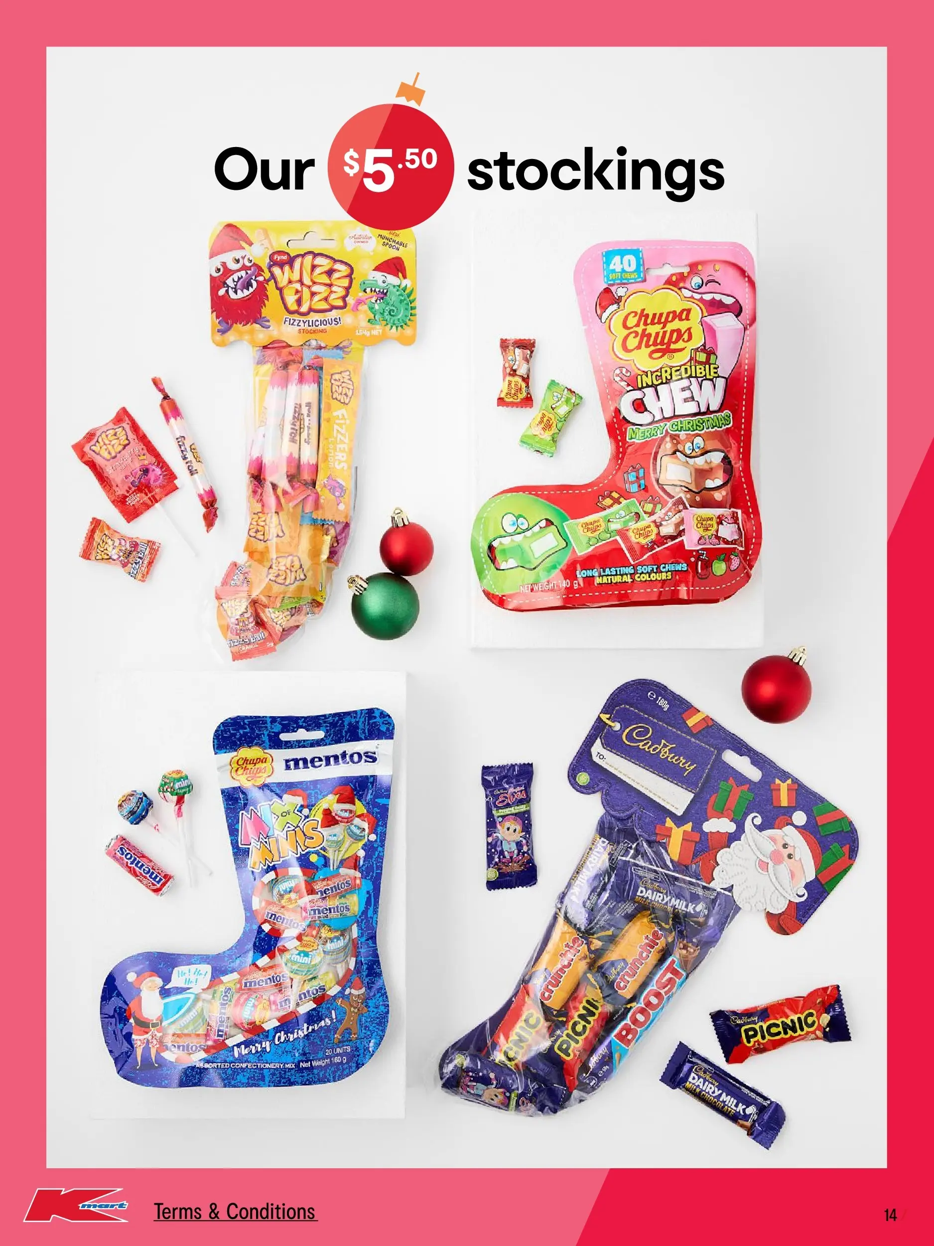 ﻿﻿Kmart catalogue valid from 10/12/2025 > Online Australia | Page: 14 | Products: Milk, Dairy, Chocolate, Stockings
