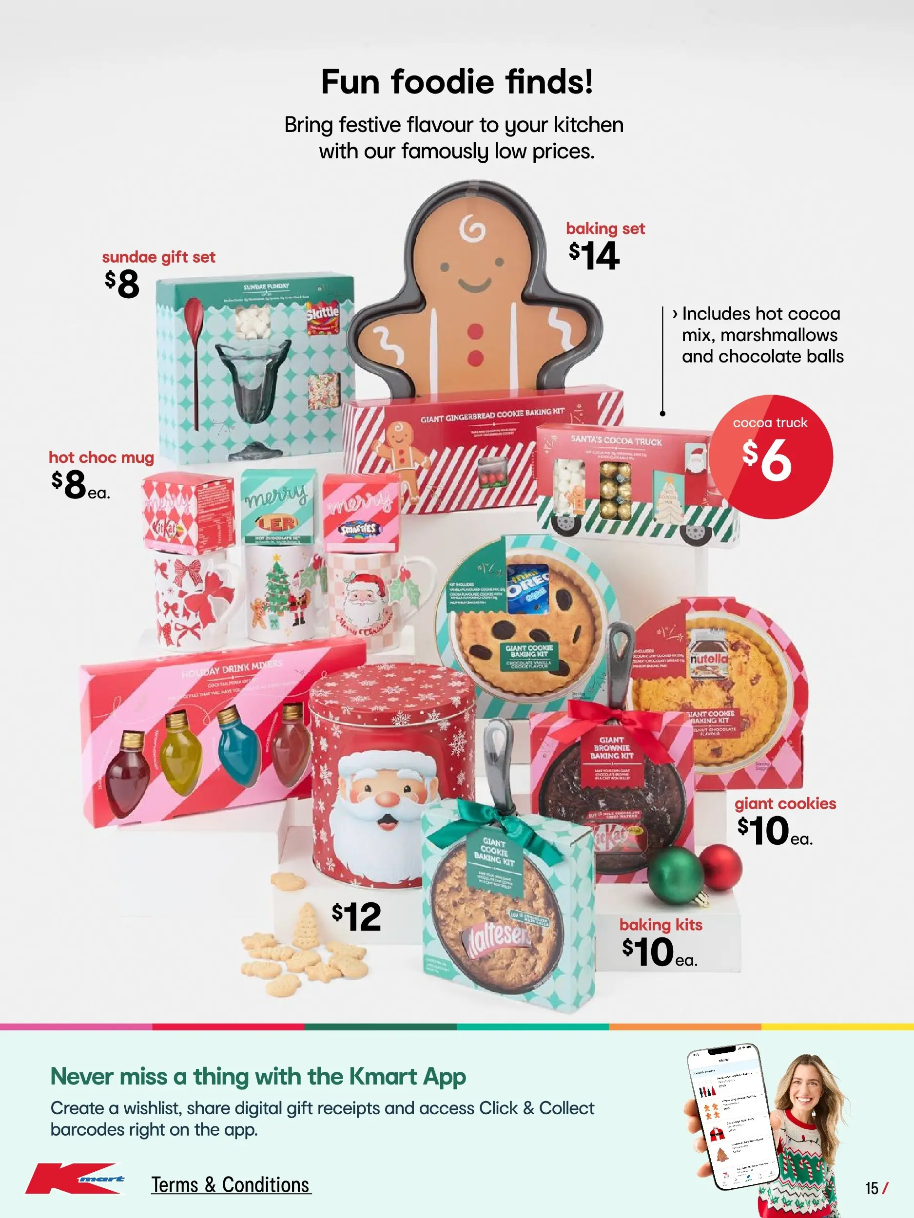 ﻿﻿Kmart catalogue valid from 10/12/2025 > Online Australia | Page: 15 | Products: Cocoa, Kits, Nutella, Digital