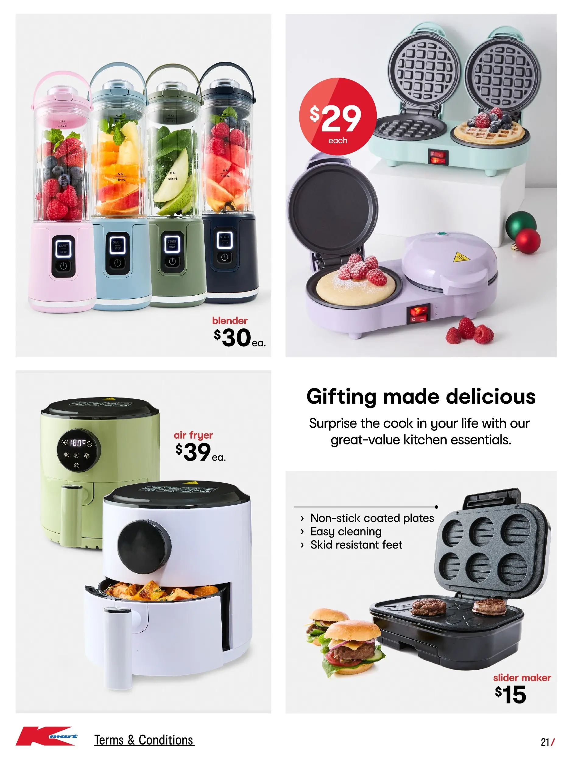 ﻿﻿Kmart catalogue valid from 10/12/2025 > Online Australia | Page: 21 | Products: Blender