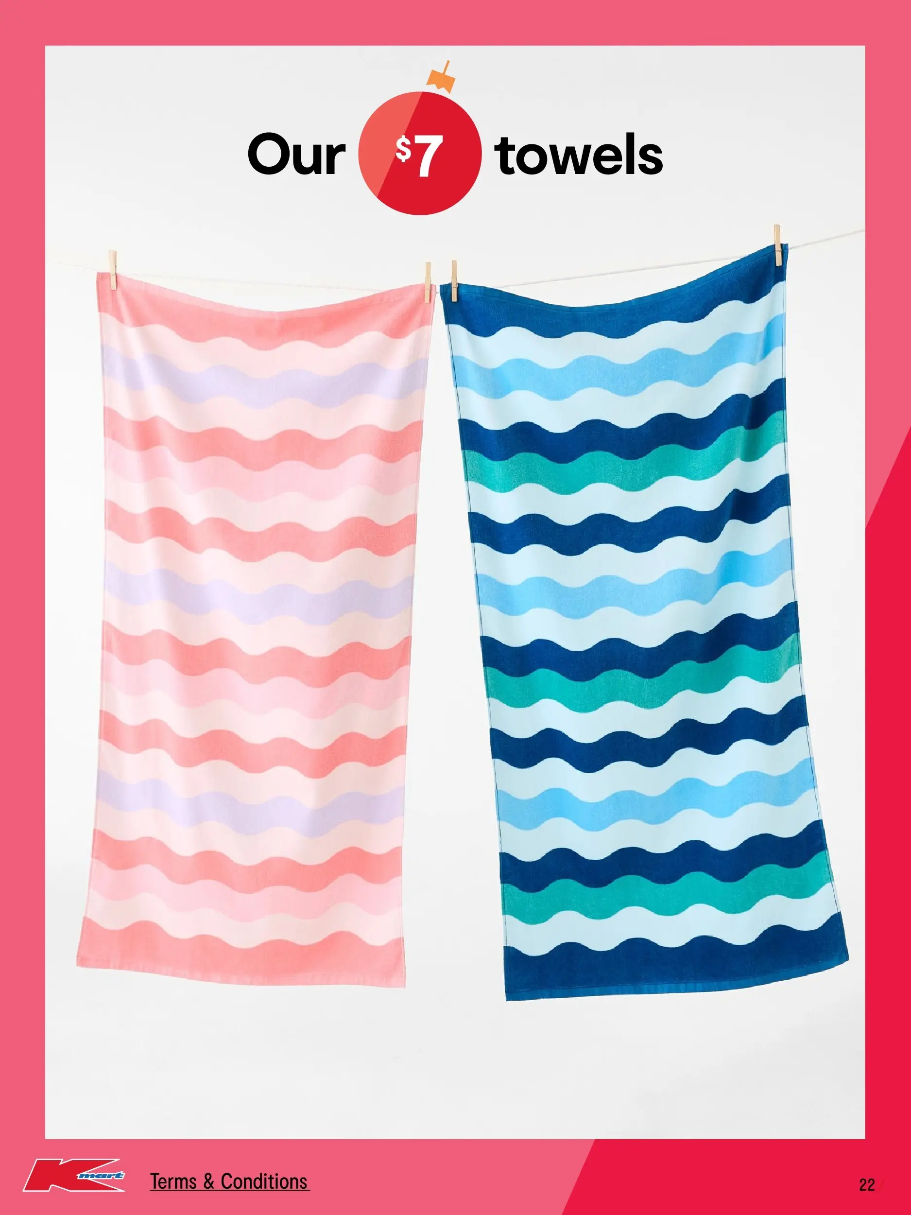 ﻿﻿Kmart catalogue valid from 10/12/2025 > Online Australia | Page: 22 | Products: Towels