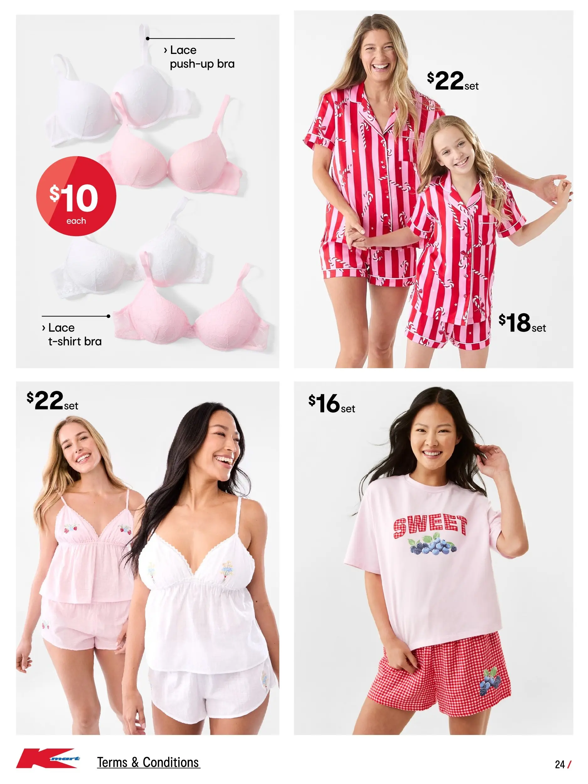 ﻿﻿Kmart catalogue valid from 10/12/2025 > Online Australia | Page: 24 | Products: Bra