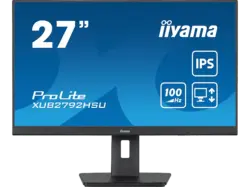 IIYAMA XUB2792HSU-B6 27 Zoll Monitor, Full-HD, 0,4 ms Reaktionszeit, 250 cd/m², 100 Hz, Schwarz