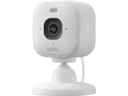 blink Mini 2K Kamera (Anzahl Kameras: 1, für Innen + Außen, Nachtsichtfunktion, Netzbetrieb, Starr, Weiß)