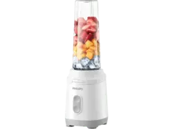 Philips HR2670/00 Opal Standmixer mit Blend & Go-Trinkbecher (Schwarz, 350 Watt, 0.6l effektives Volumen, max. 0.8 l)