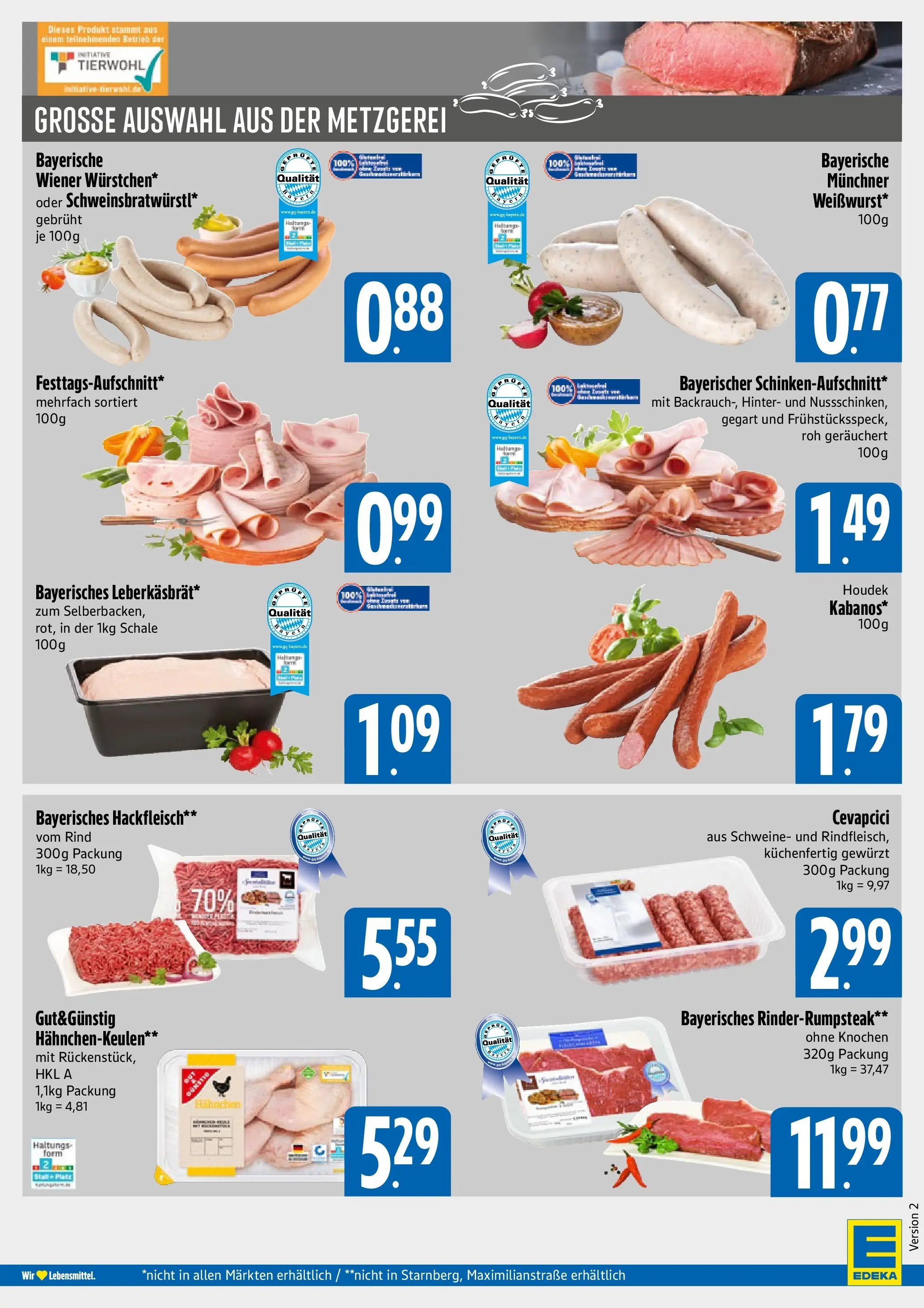 Entdecke - E xpress: Wochenangebote (ab 14.12.2025) zum Blättern | Seite: 4 | Produkte: Cevapcici, Hackfleisch