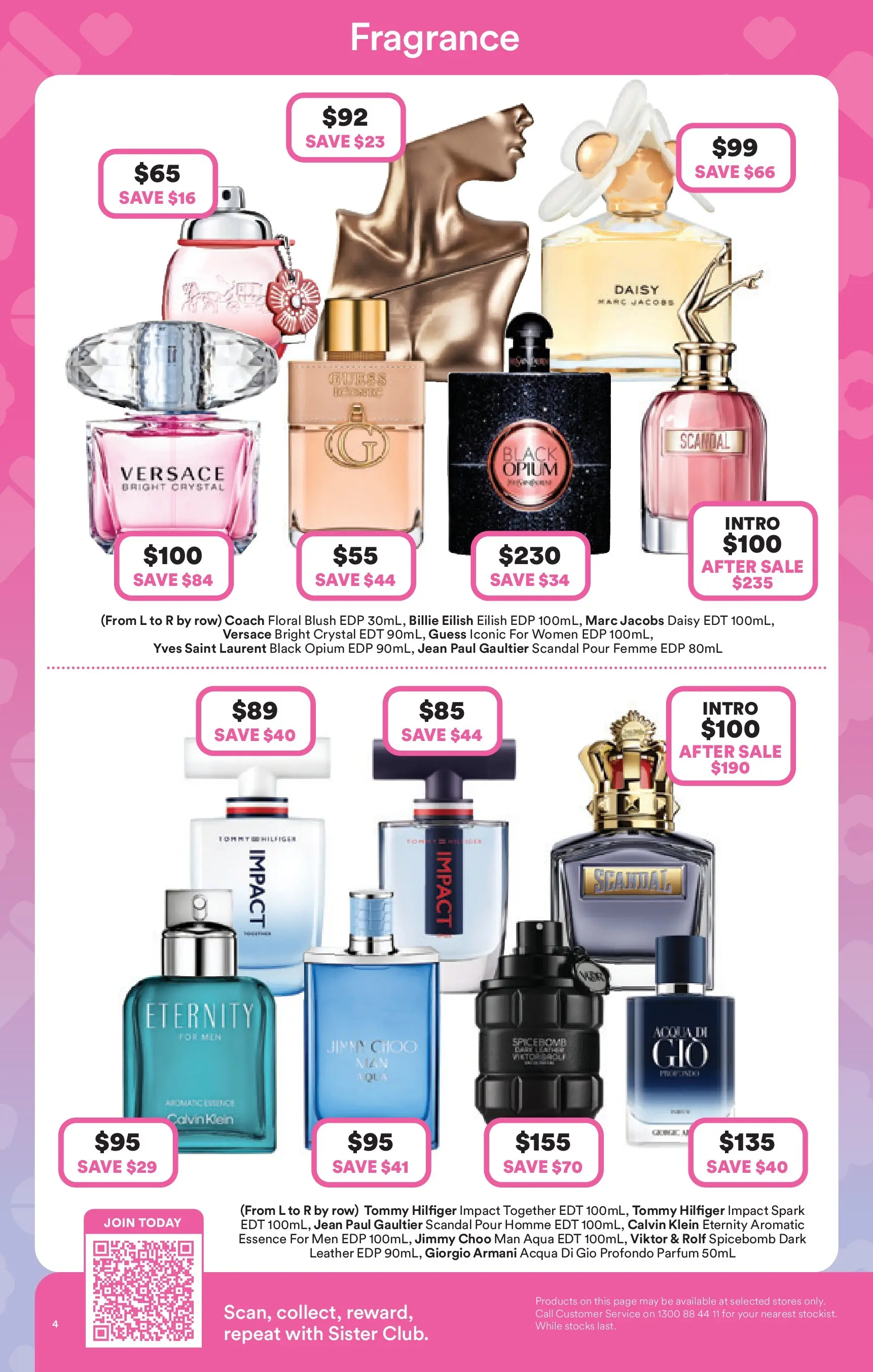 Priceline Pharmacy - Priceline Catalogue - 10/12/2025 > weekly / monthly specials | Page: 4 | Products: Floral, Fragrance, Blush