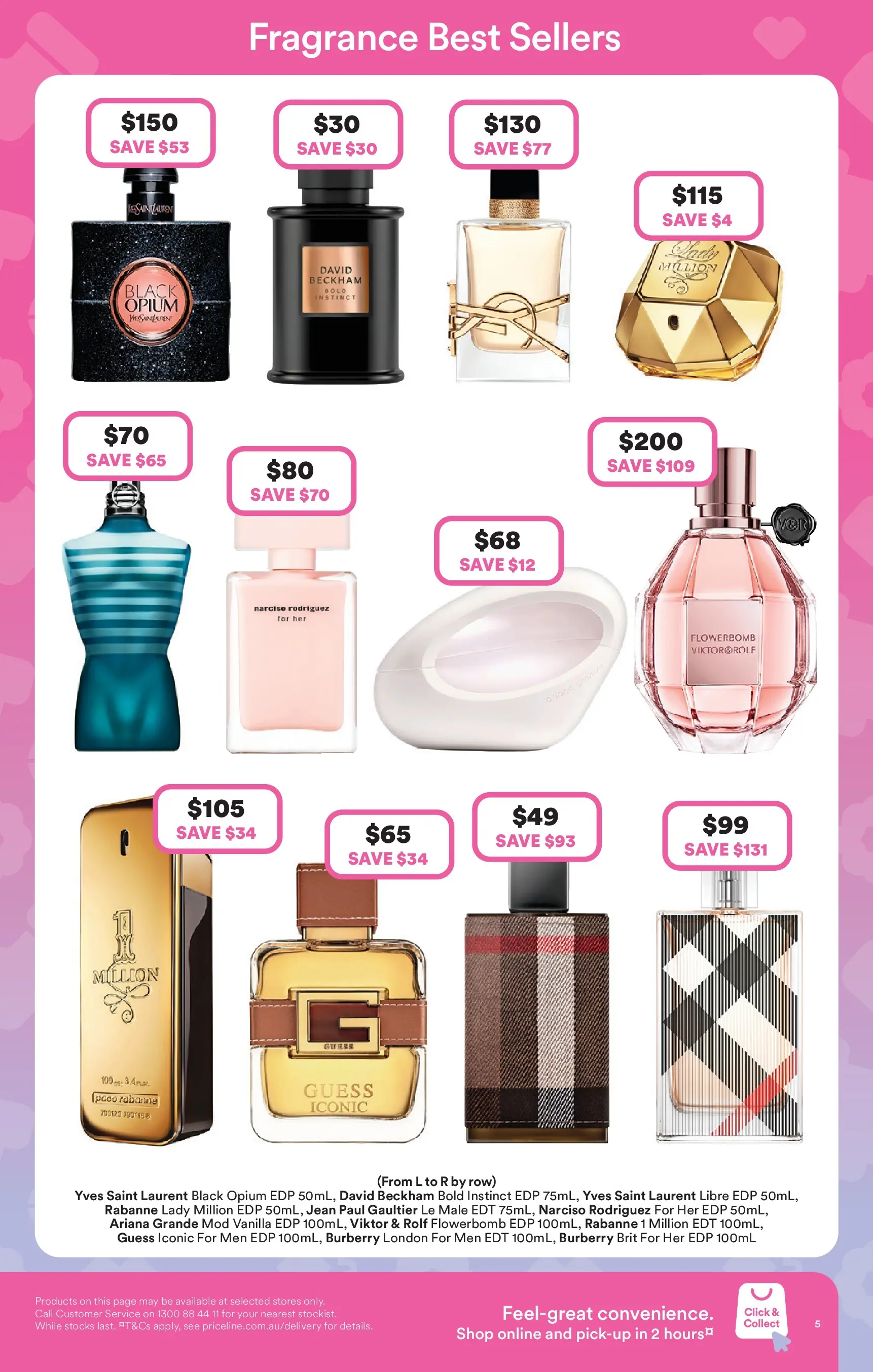 Priceline Pharmacy - Priceline Catalogue - 10/12/2025 > weekly / monthly specials | Page: 5 | Products: Fragrance