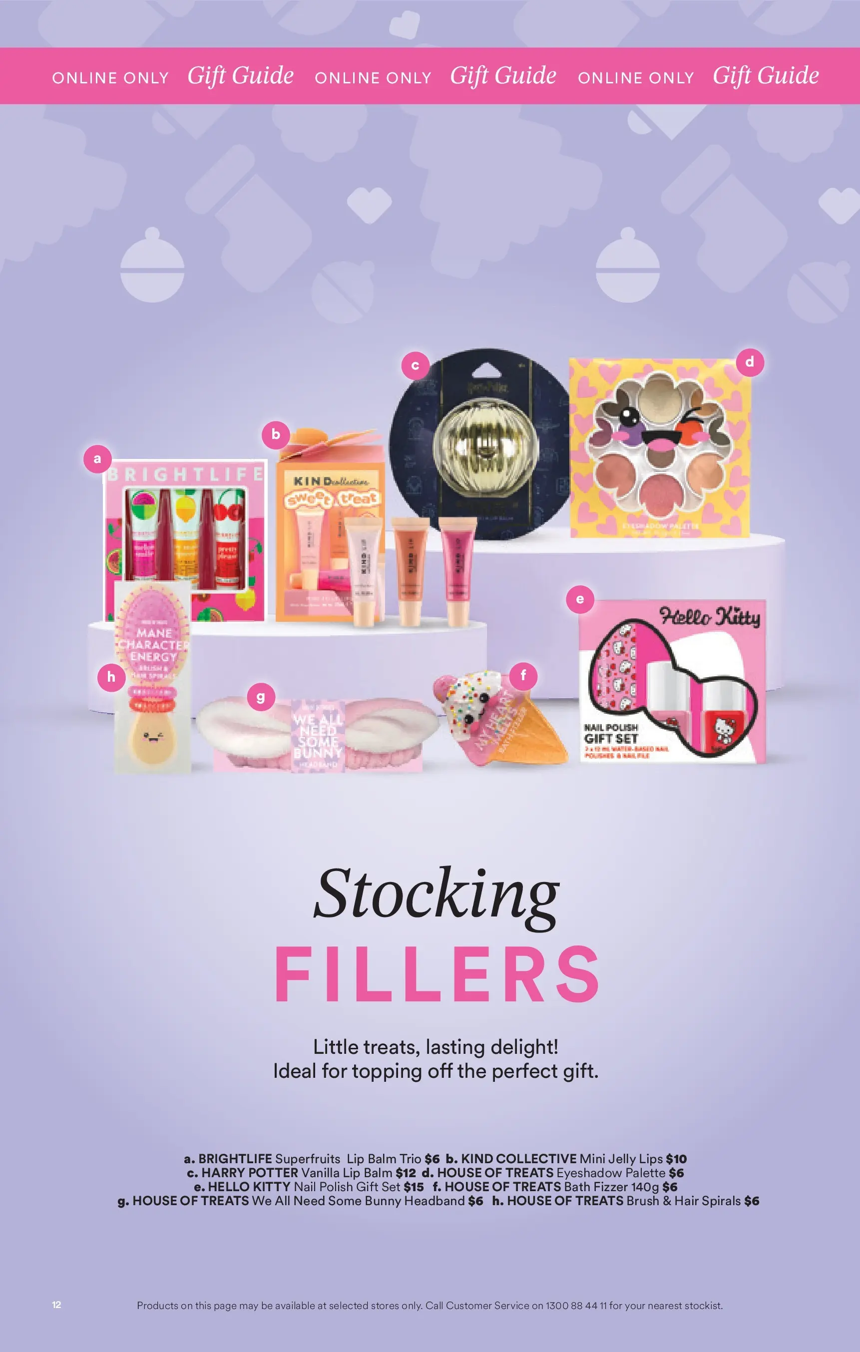Priceline Pharmacy - Priceline Catalogue - 10/12/2025 > weekly / monthly specials | Page: 12 | Products: Bath, Headband, Brush, Nail polish