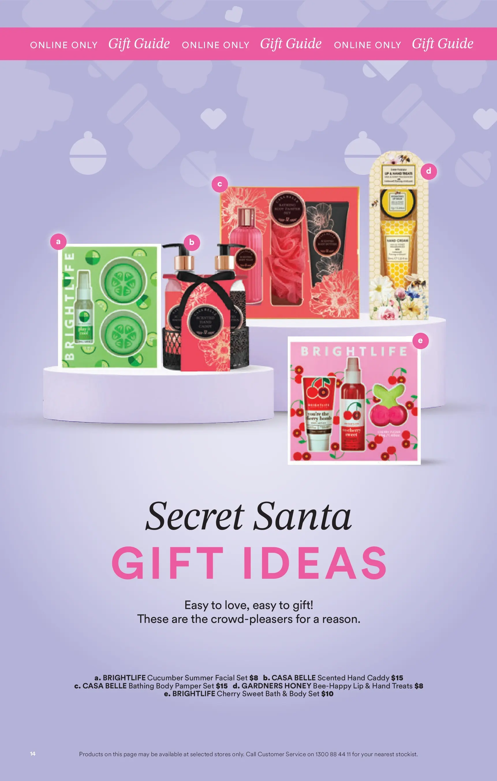 Priceline Pharmacy - Priceline Catalogue - 10/12/2025 > weekly / monthly specials | Page: 14 | Products: Bath, Honey, Caddy