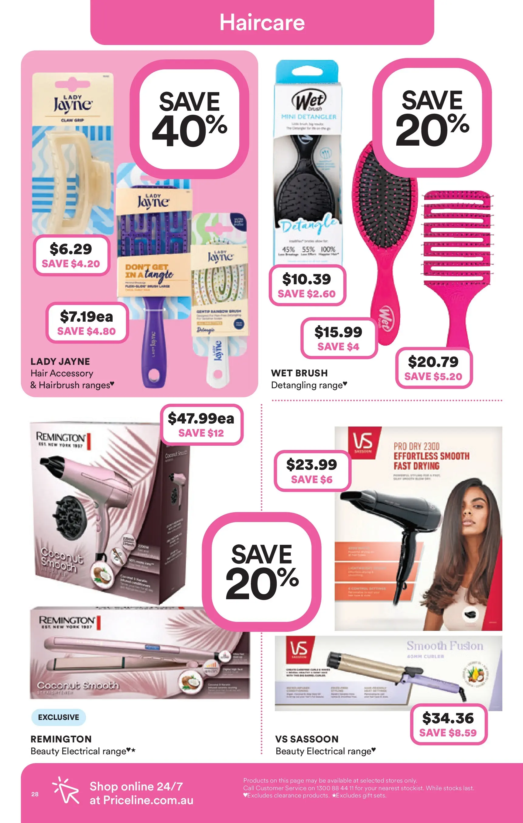 Priceline Pharmacy - Priceline Catalogue - 10/12/2025 > weekly / monthly specials | Page: 28 | Products: Brush