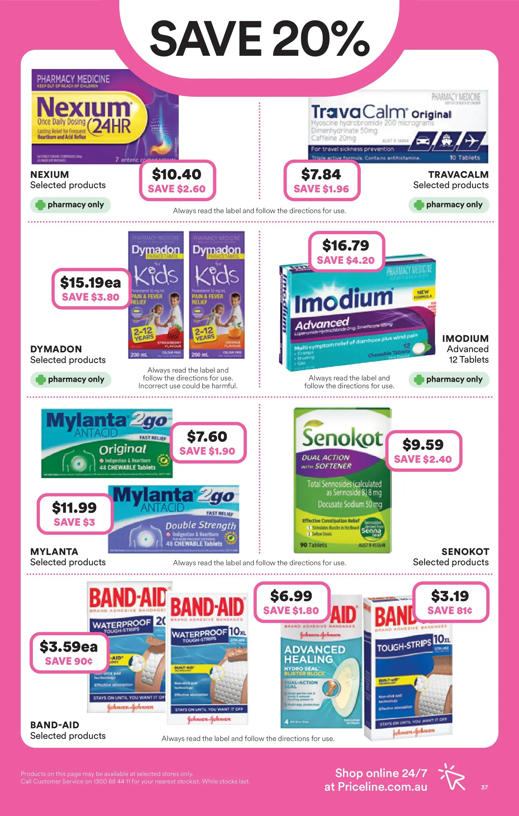 Priceline Pharmacy - Priceline Catalogue - 10/12/2025 > weekly / monthly specials | Page: 37 | Products: Tablets