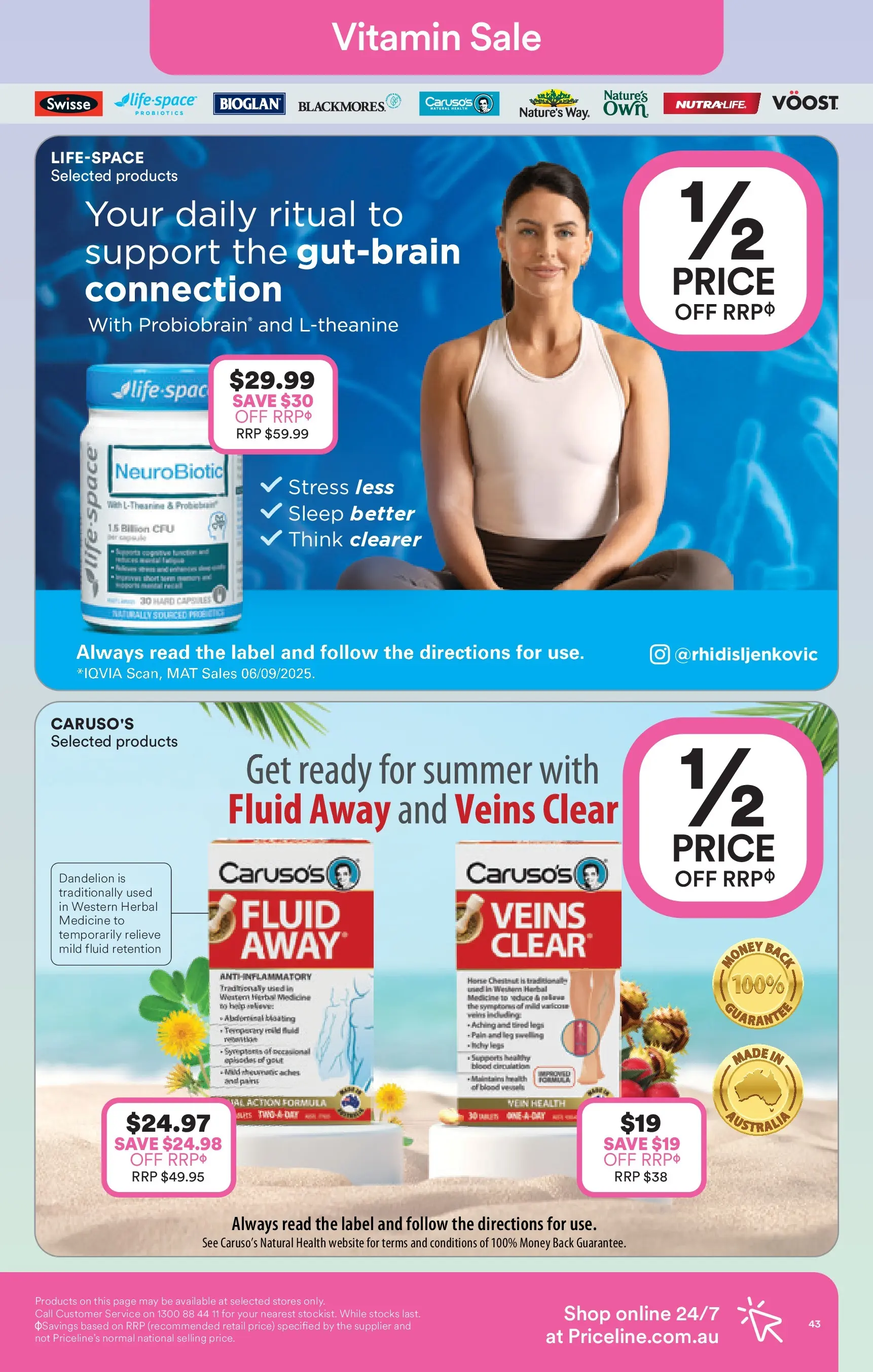 Priceline Pharmacy - Priceline Catalogue - 10/12/2025 > weekly / monthly specials | Page: 43 | Products: Herbal, Vitamin
