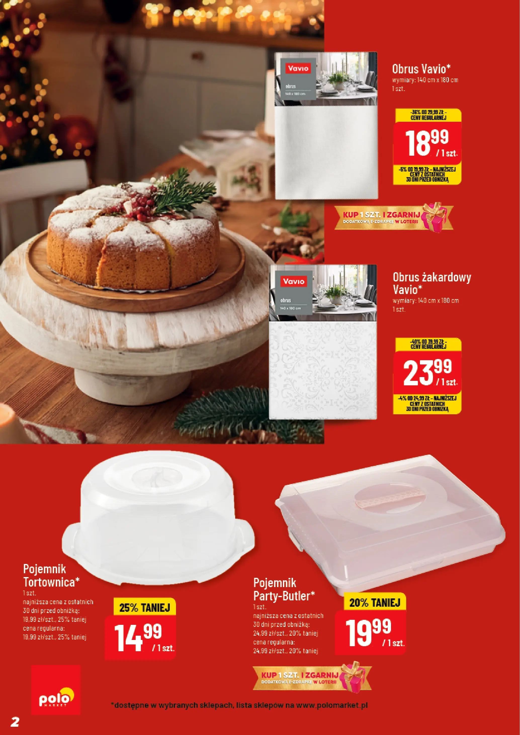 Nowa POLOmarket gazetka od jutra 10.12.2025 (PDF) | Strona: 2