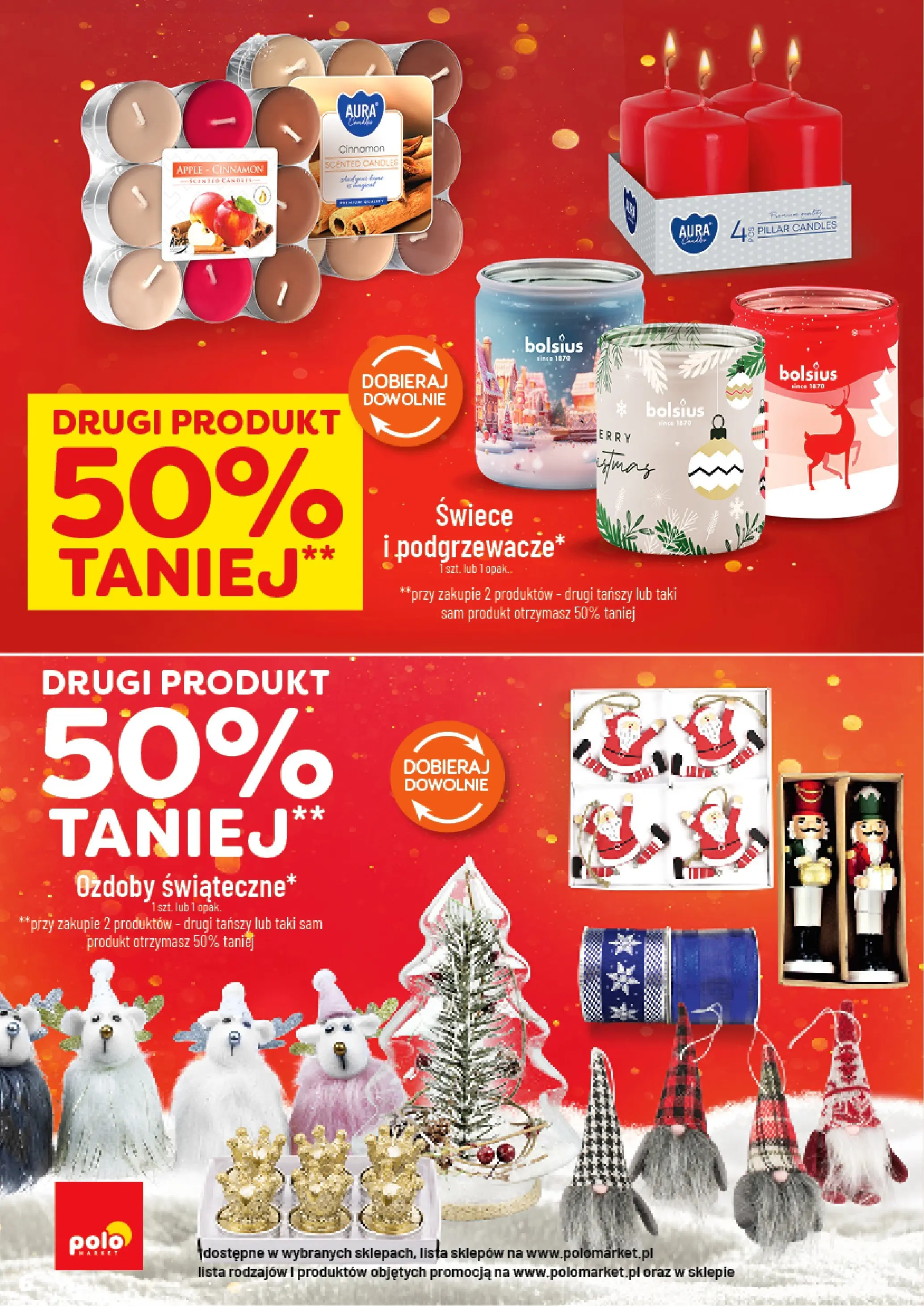 Nowa POLOmarket gazetka od jutra 10.12.2025 (PDF) | Strona: 6 | Produkty: Świece