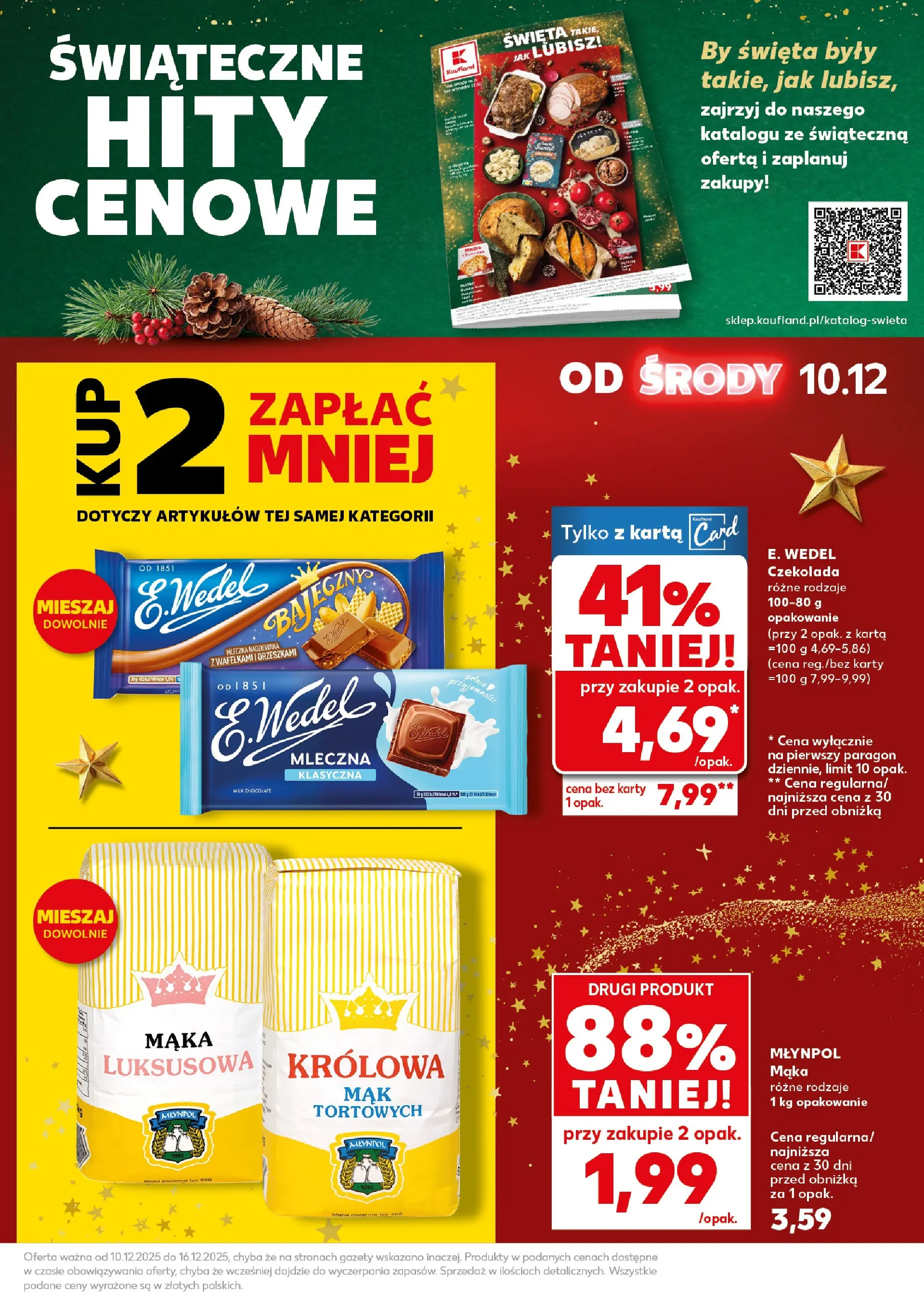 Kaufland gazetka od 10.12.2025 | Boże Narodzenie 🎄🎁 | Strona: 5 | Produkty: Karta, Czekolada