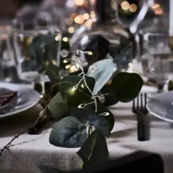 STRALA LED светещ гирлянд, 80 кр., на батерии