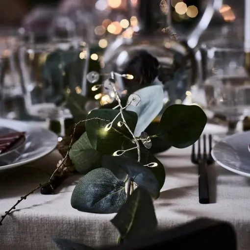 STRALA LED светещ гирлянд, 80 кр., на батерии