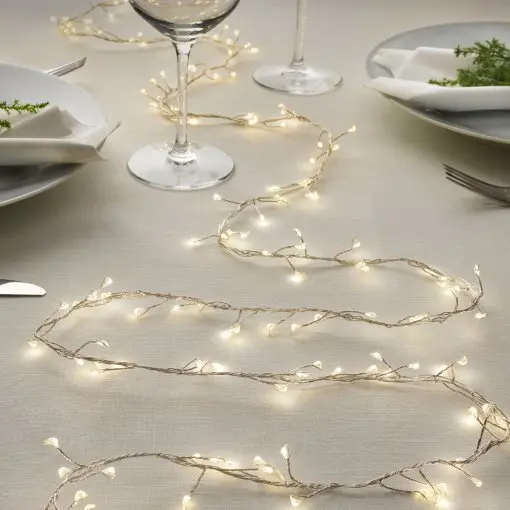 STRALA LED светещ гирлянд, 160 кр., на батерии