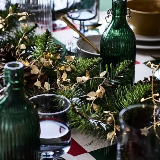 STRALA LED гирлянда с 40 лампички, на батерии